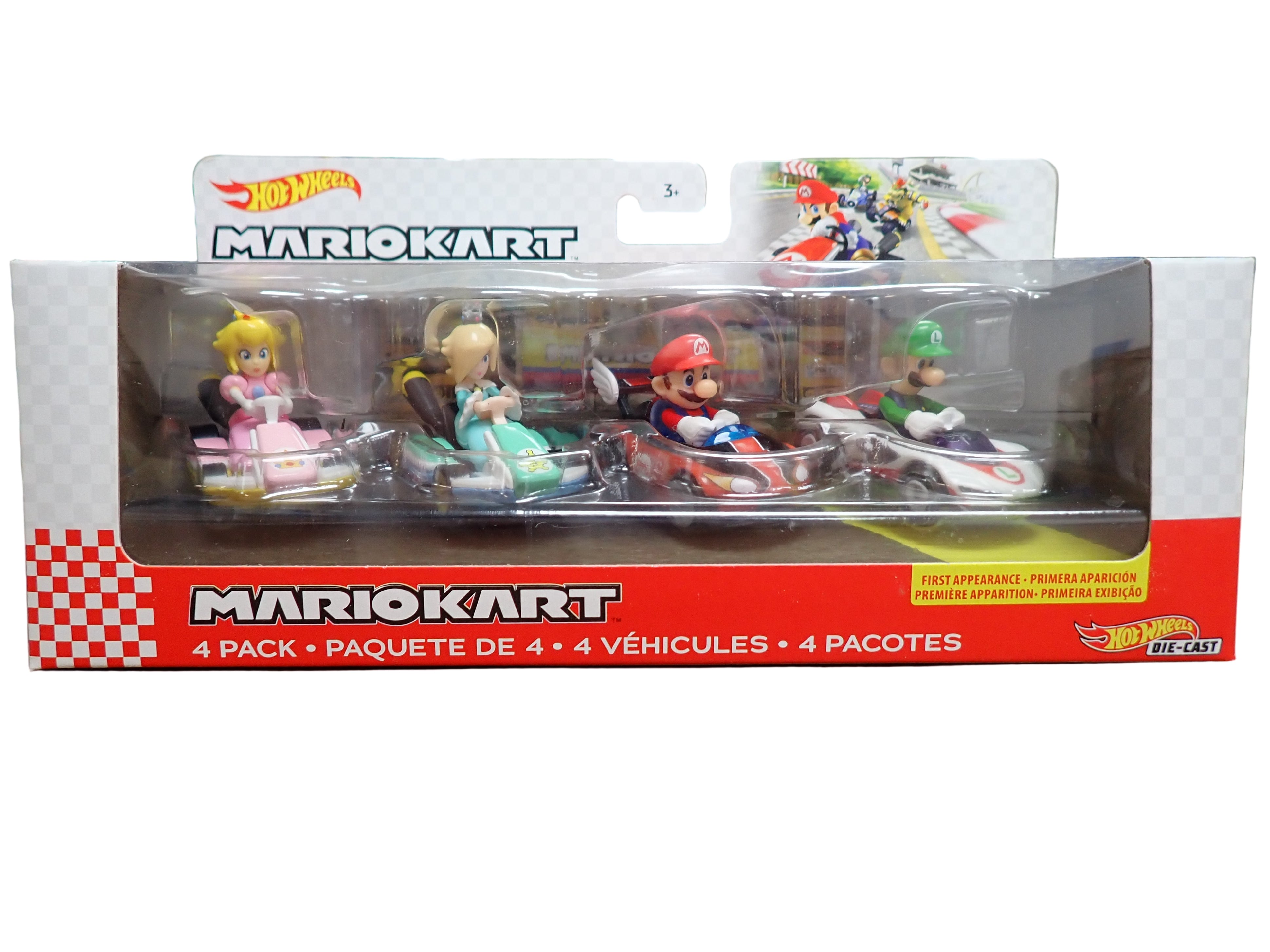 Hot Wheels: Mario Kart 4-Pack