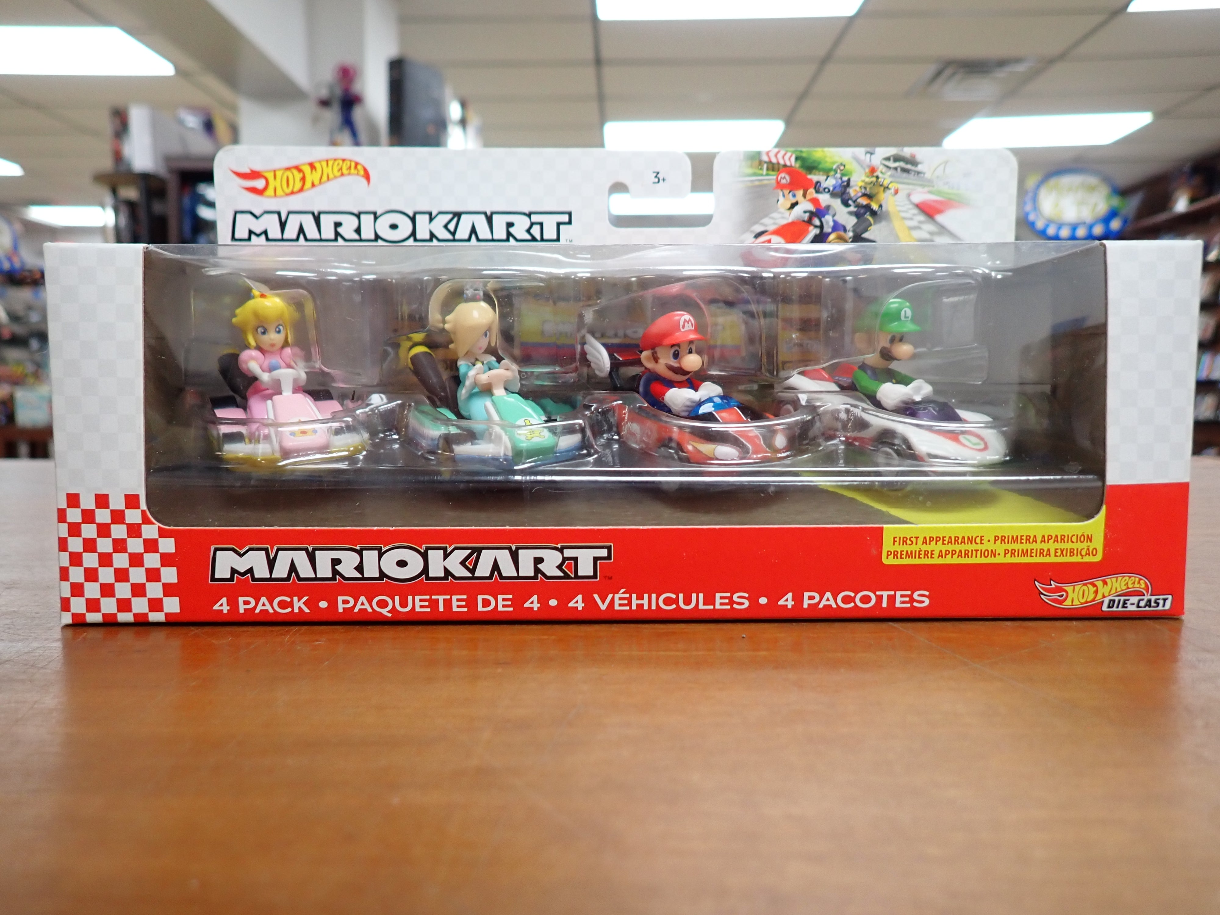 Hot Wheels: Mario Kart 4-Pack