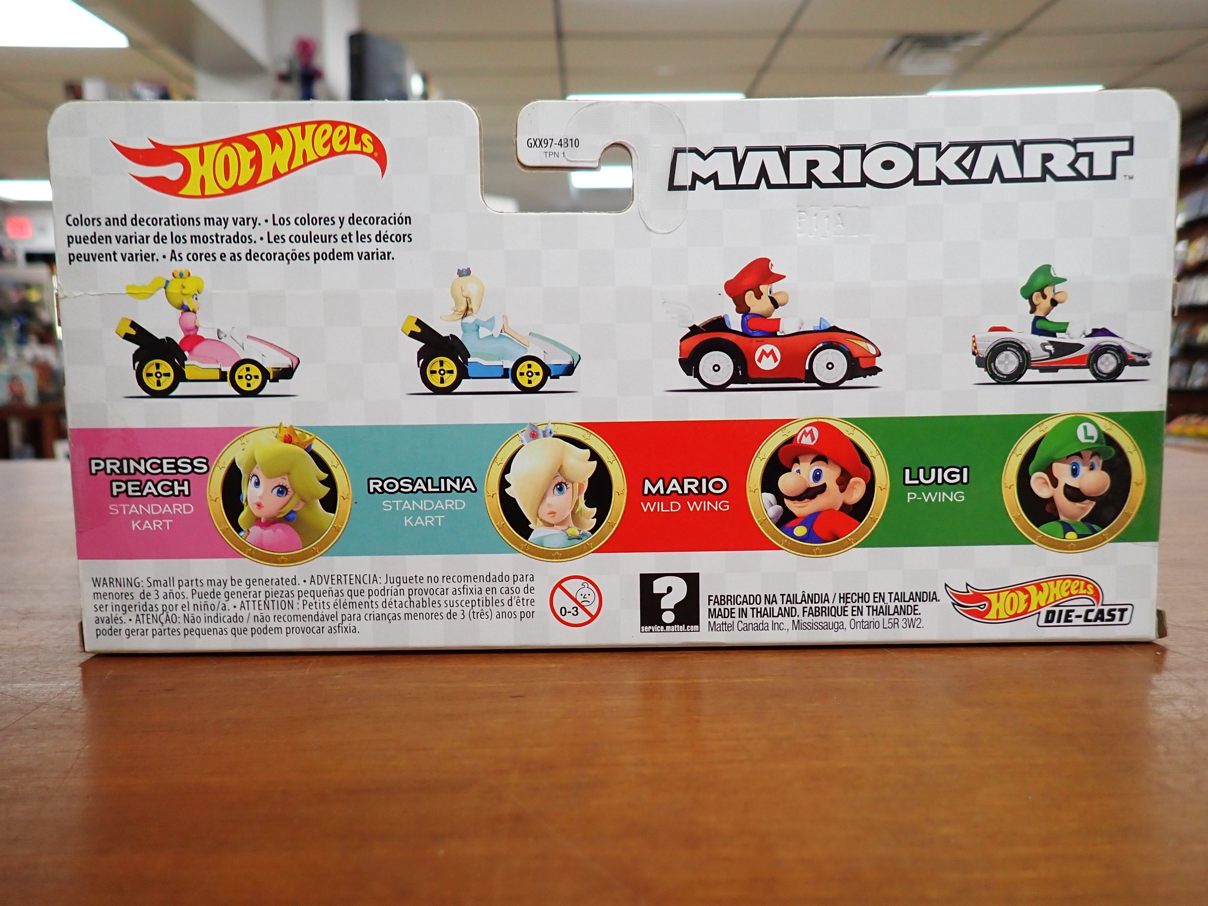Hot Wheels: Mario Kart 4-Pack