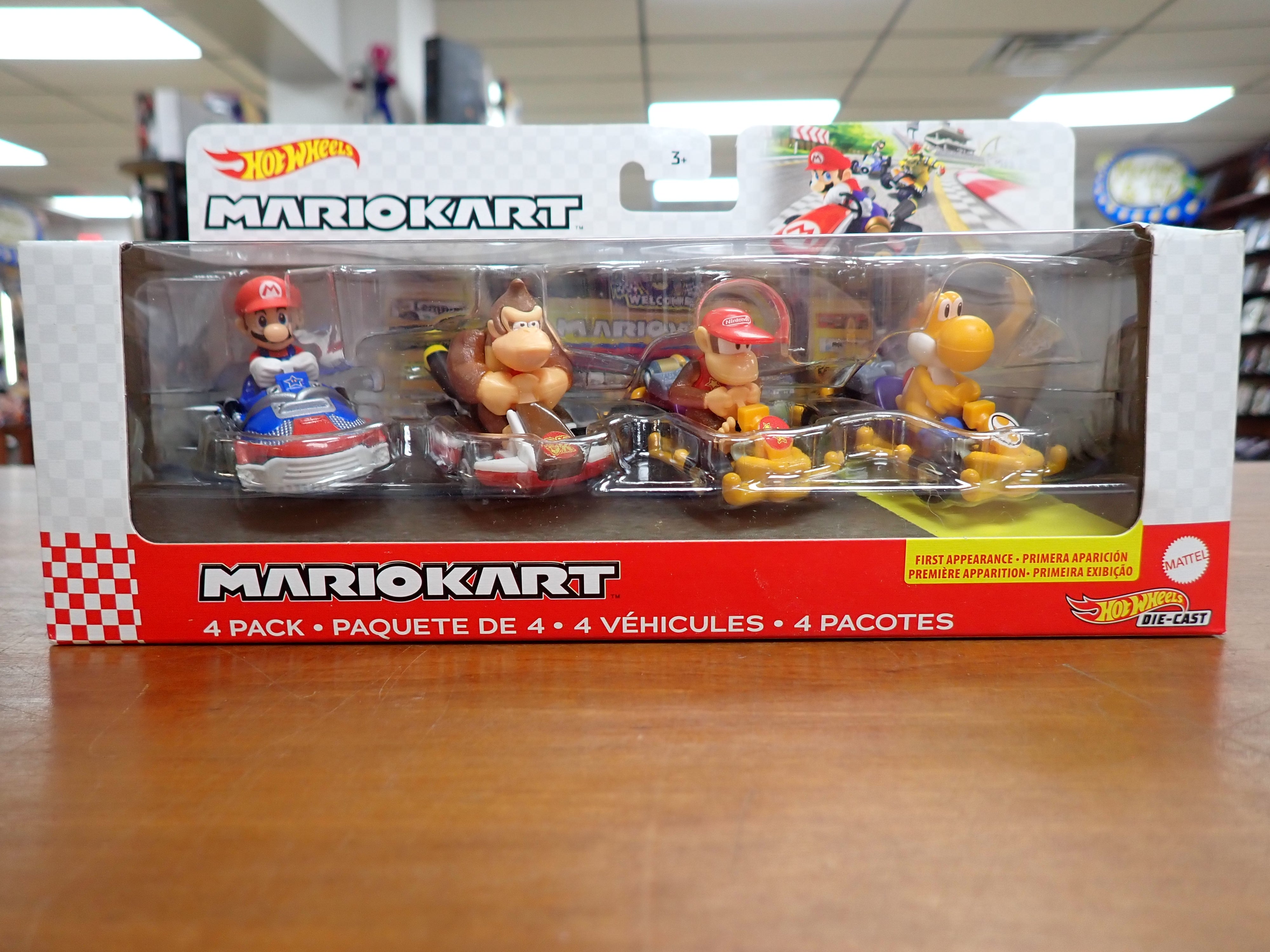 Hot Wheels: Mario Kart 4-Pack