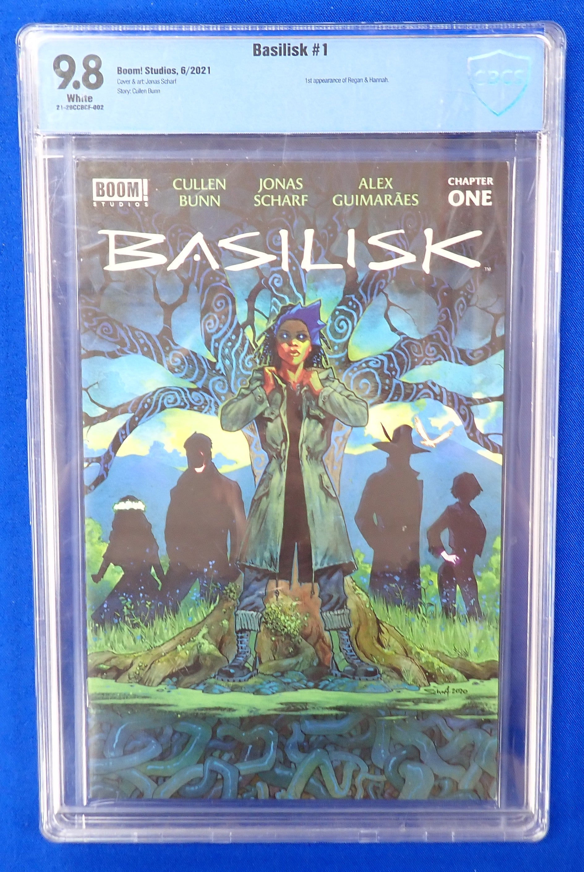 Basilisk #1 (2021) - CBCS 9.8 - 1st App. Regan & Hannah