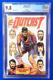 Outcast #25 (2017) - CGC 9.8 - Brigade #1 Cover Homage