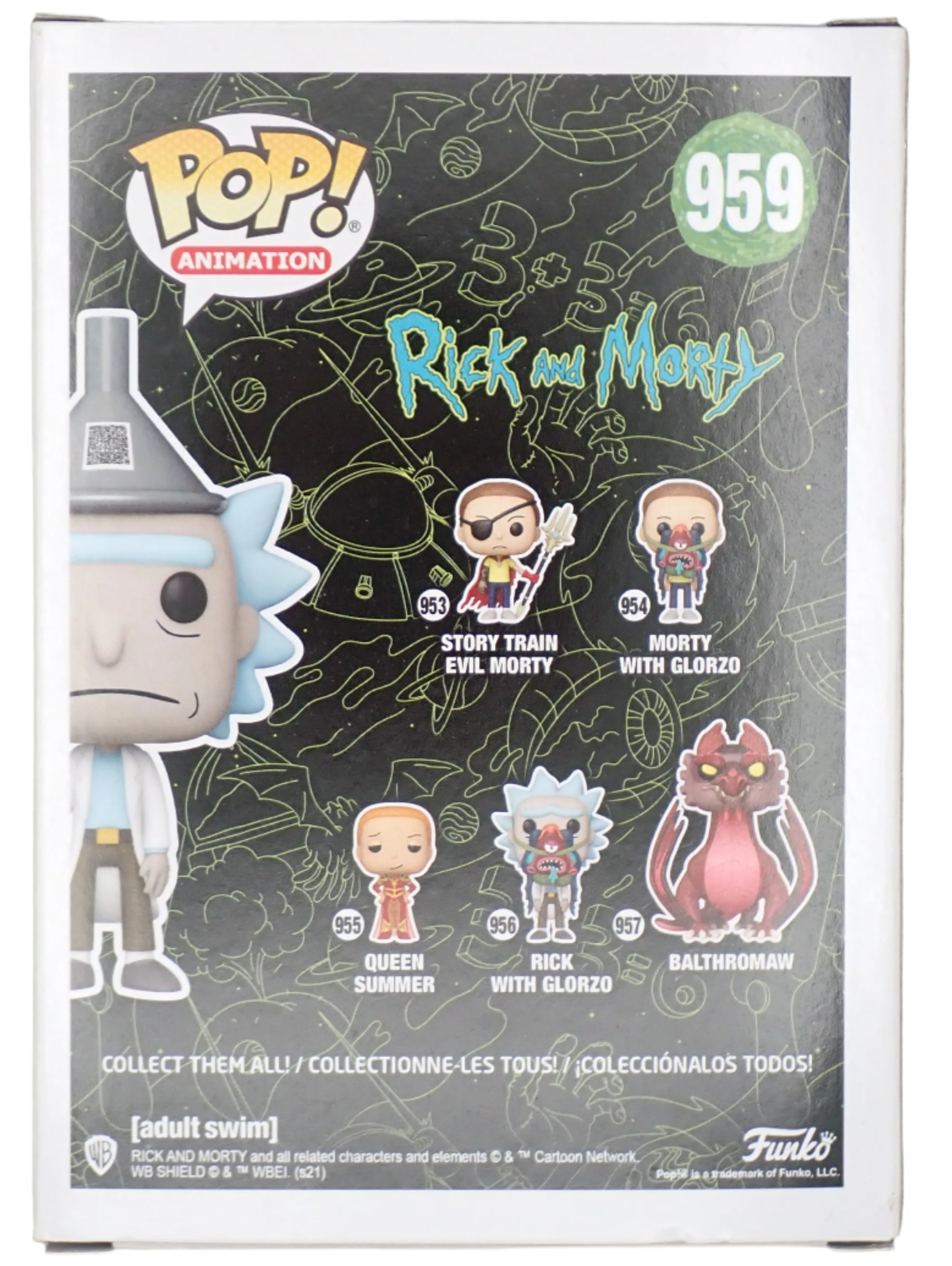 Rick with Funnel Hat - POP! #959
