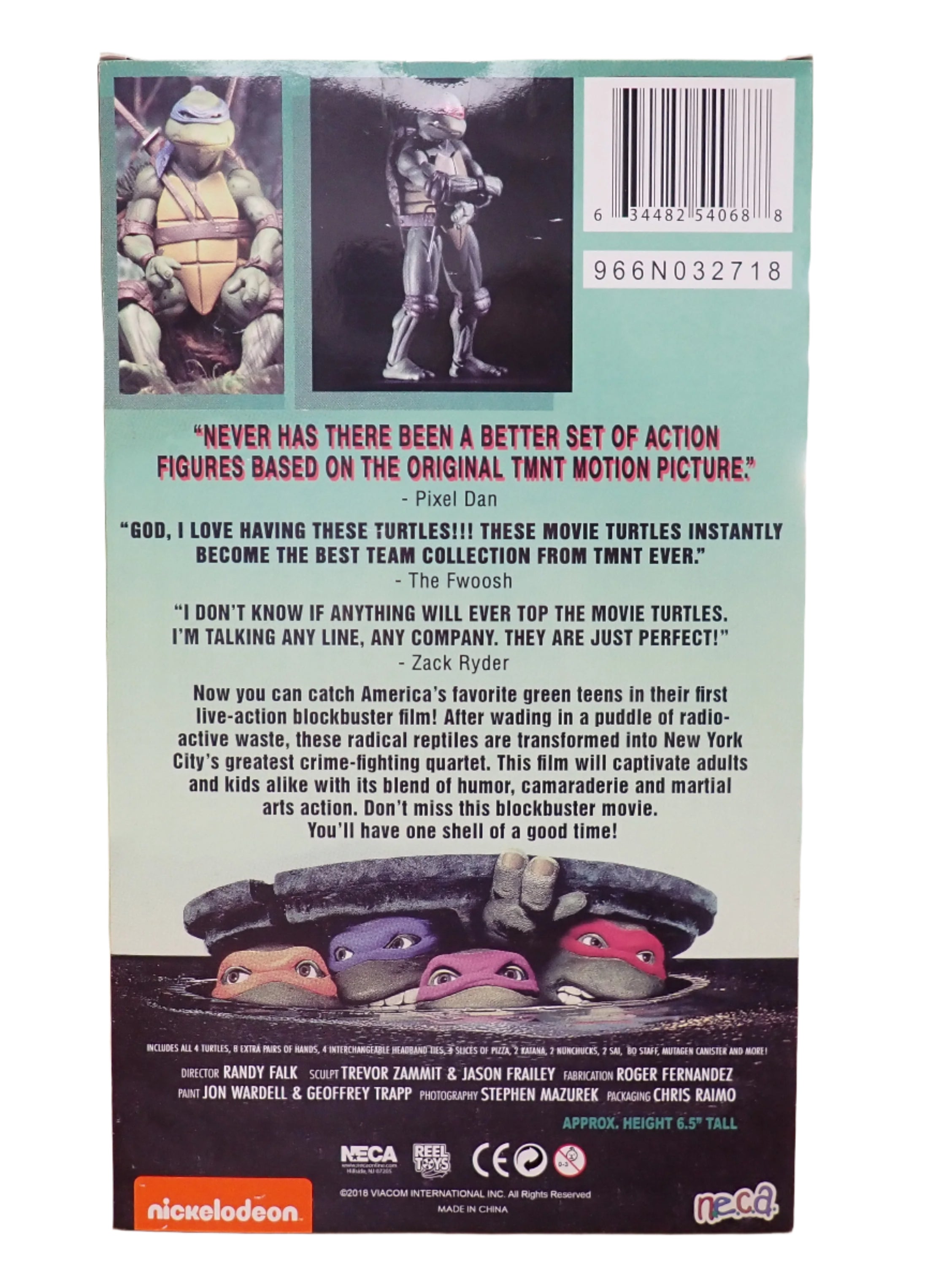 Teenage Mutant Ninja Turtles NECA VHS Collection Figures