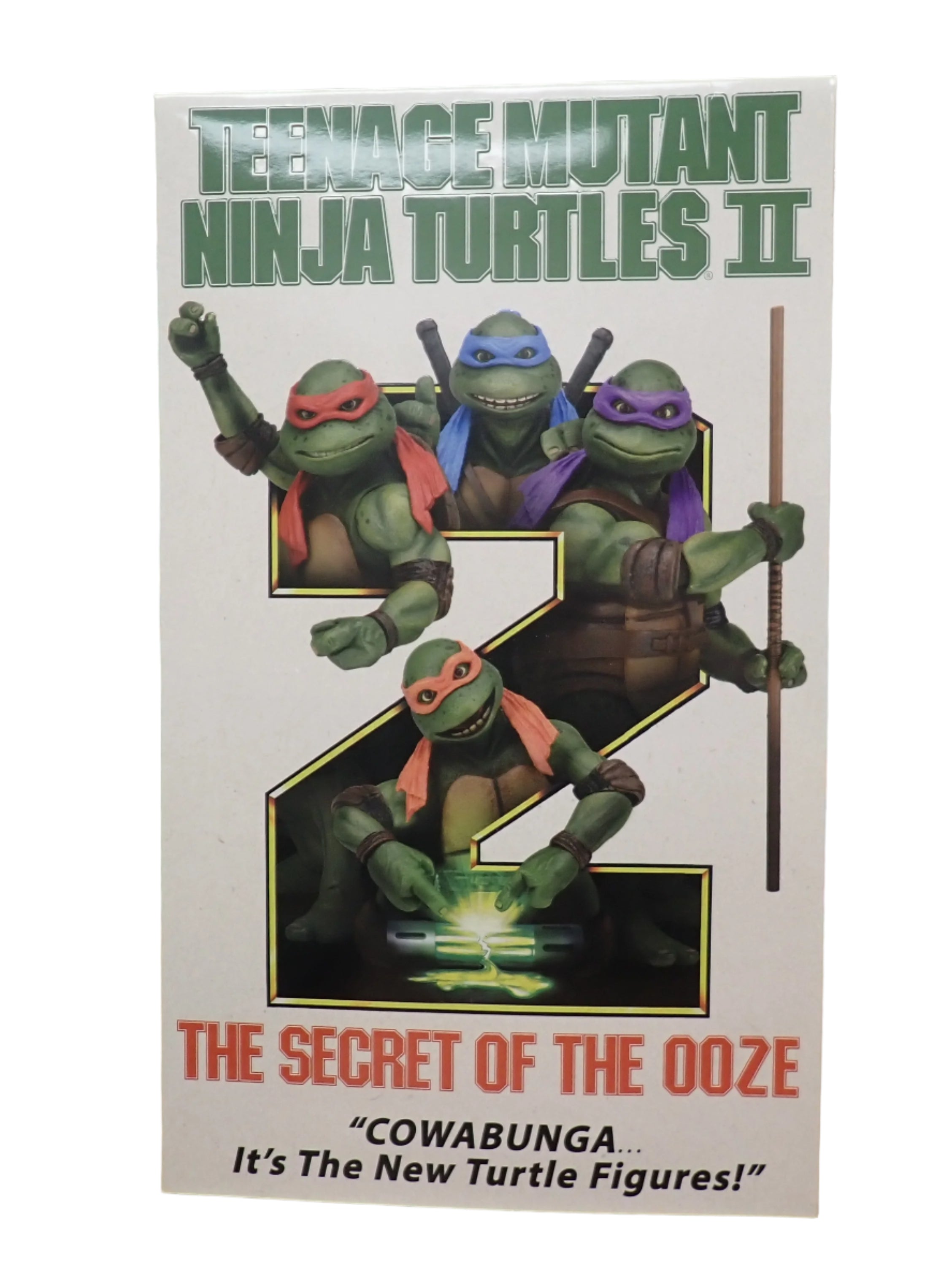 Teenage Mutant Ninja Turtles 2 NECA VHS Collection