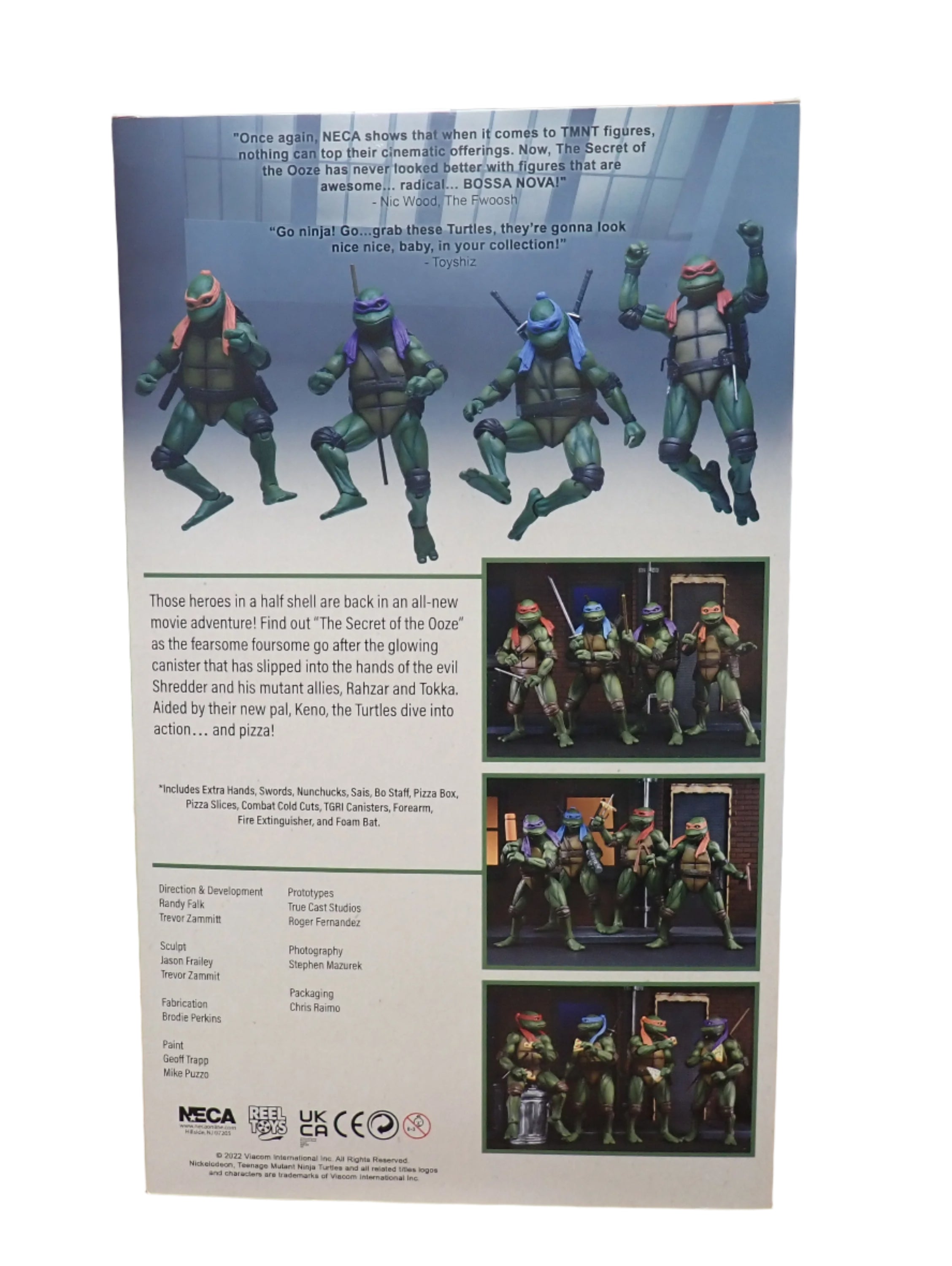 Teenage Mutant Ninja Turtles 2 NECA VHS Collection