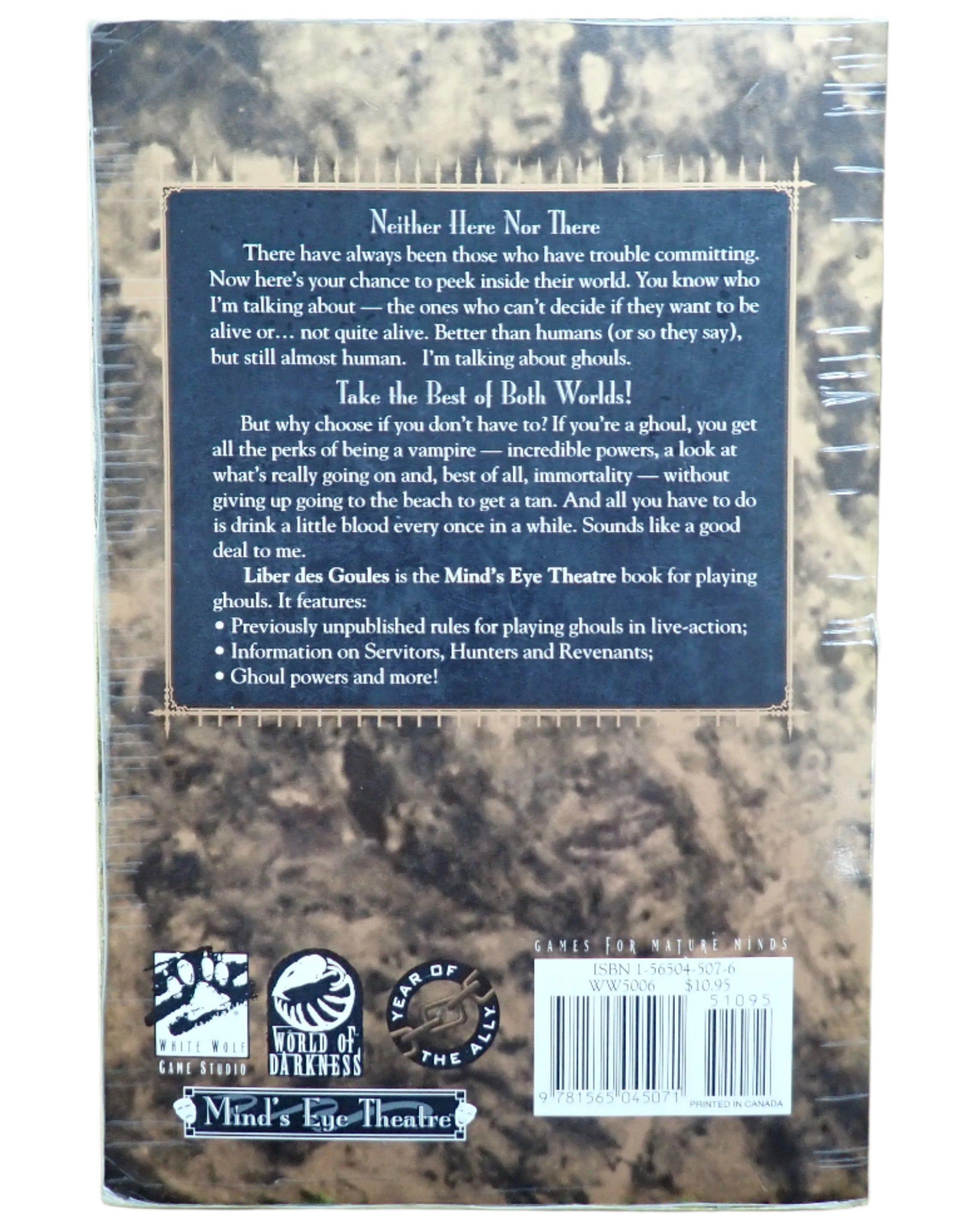 Liber des Goules: The Book of Ghouls - Minds Eye Theater