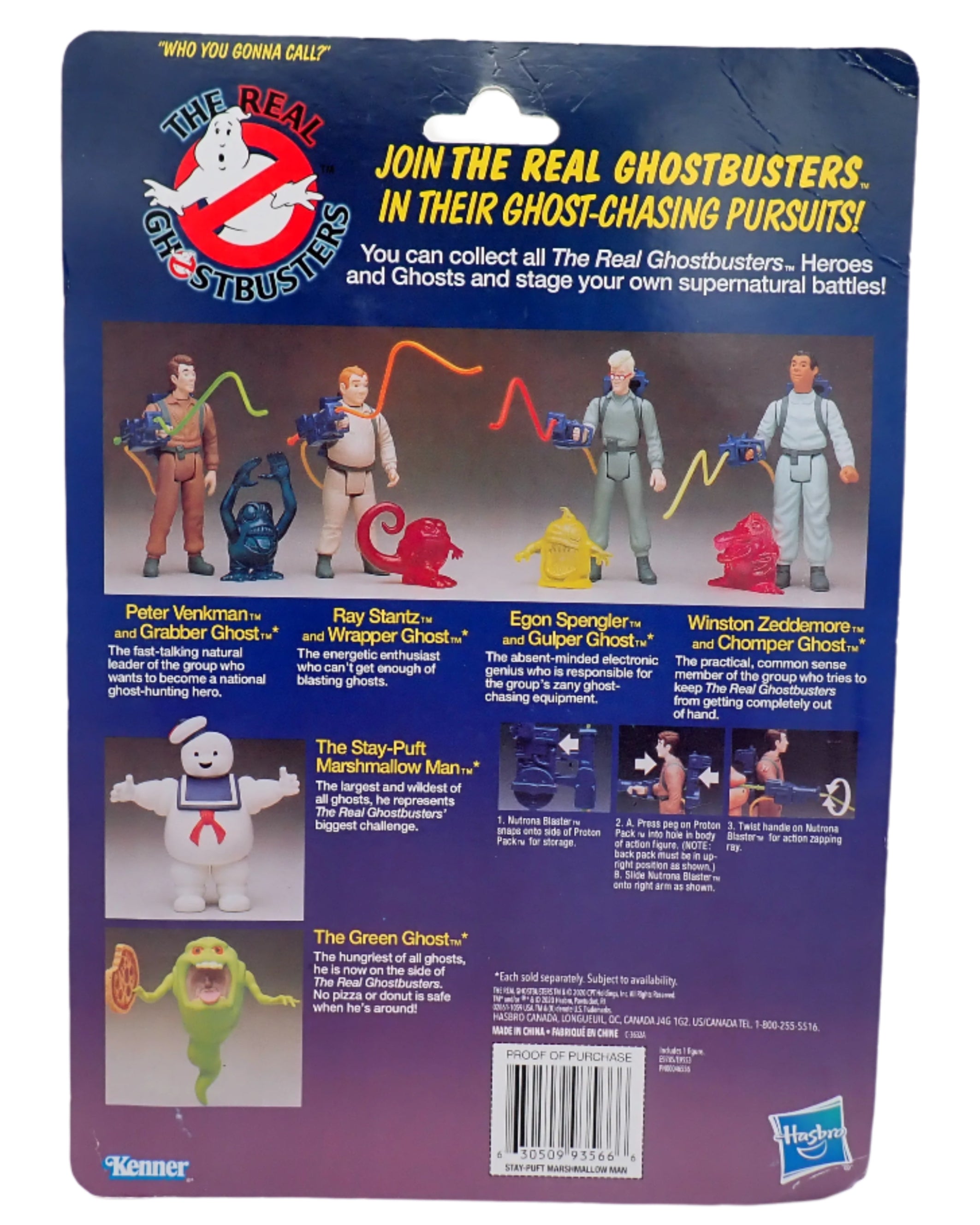 Stay-Puff Marshmallow Man - The Real Ghostbusters