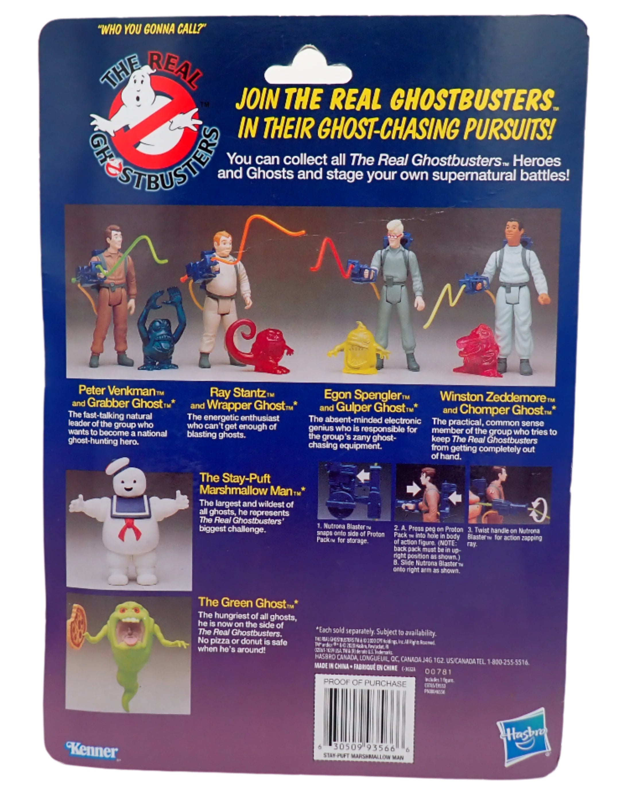 Stay-Puff Marshmallow Man - The Real Ghostbusters