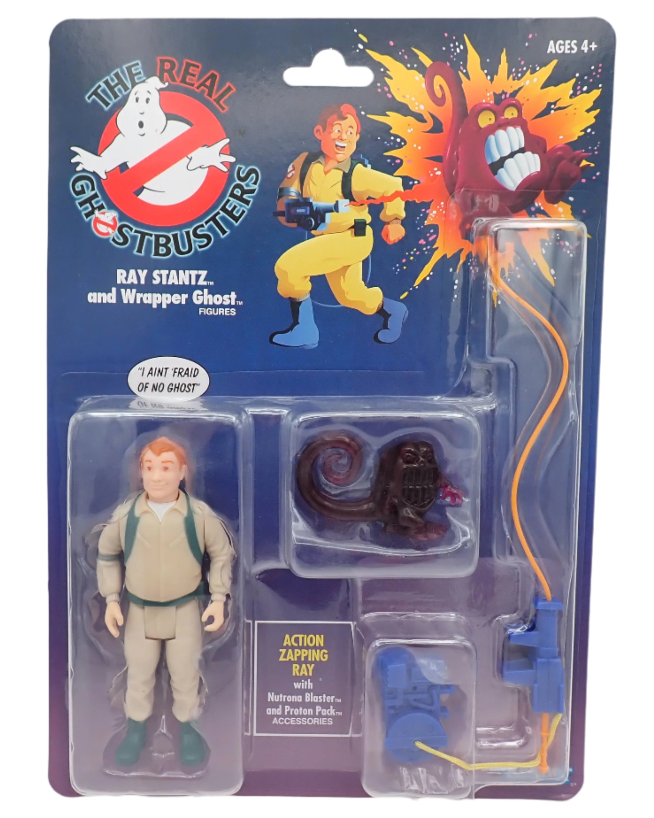 Ray Stanz and Wrapper Ghost - The Real Ghostbusters