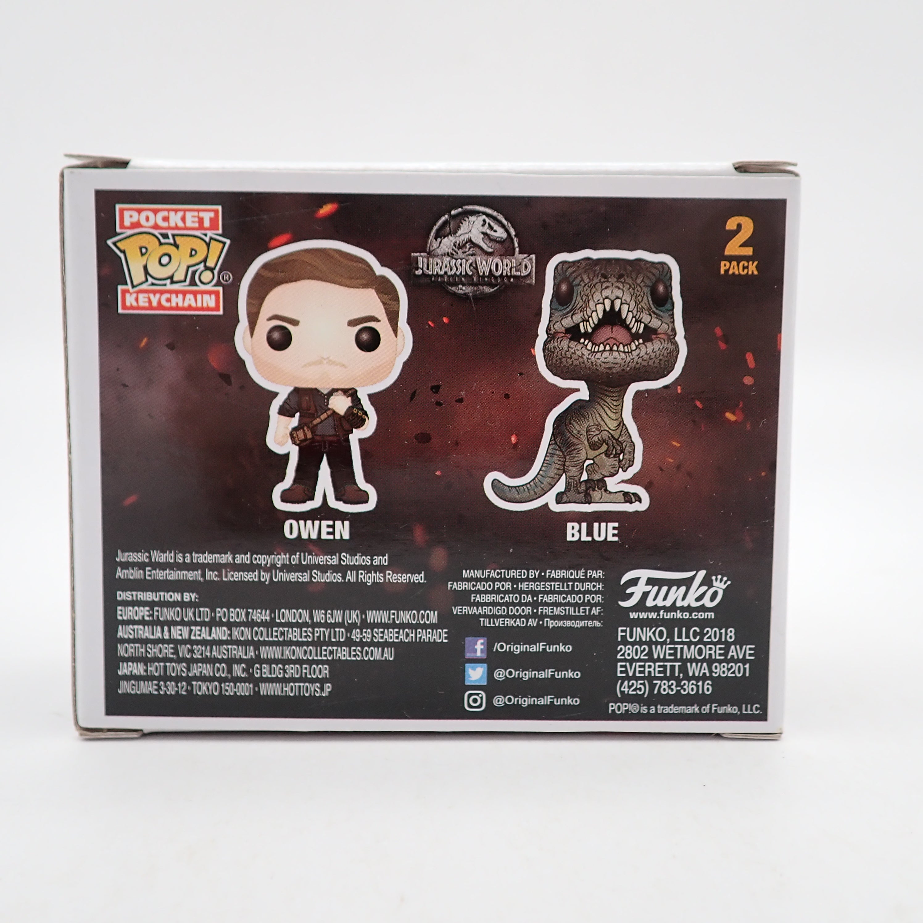 Owen & Blue 2 pack - POP! Keychain