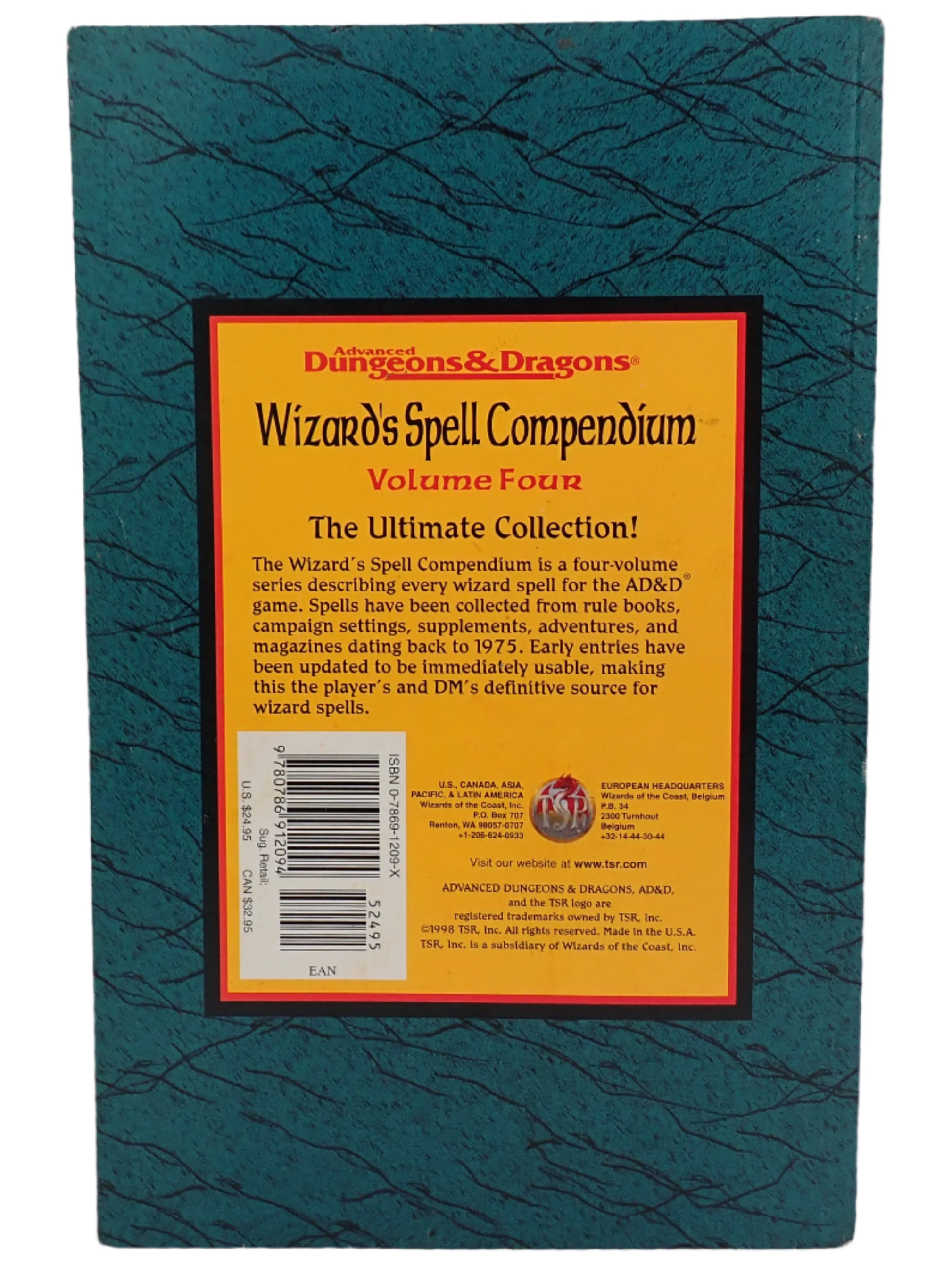AD&D Wizard's Spell Compendium Vol. 4