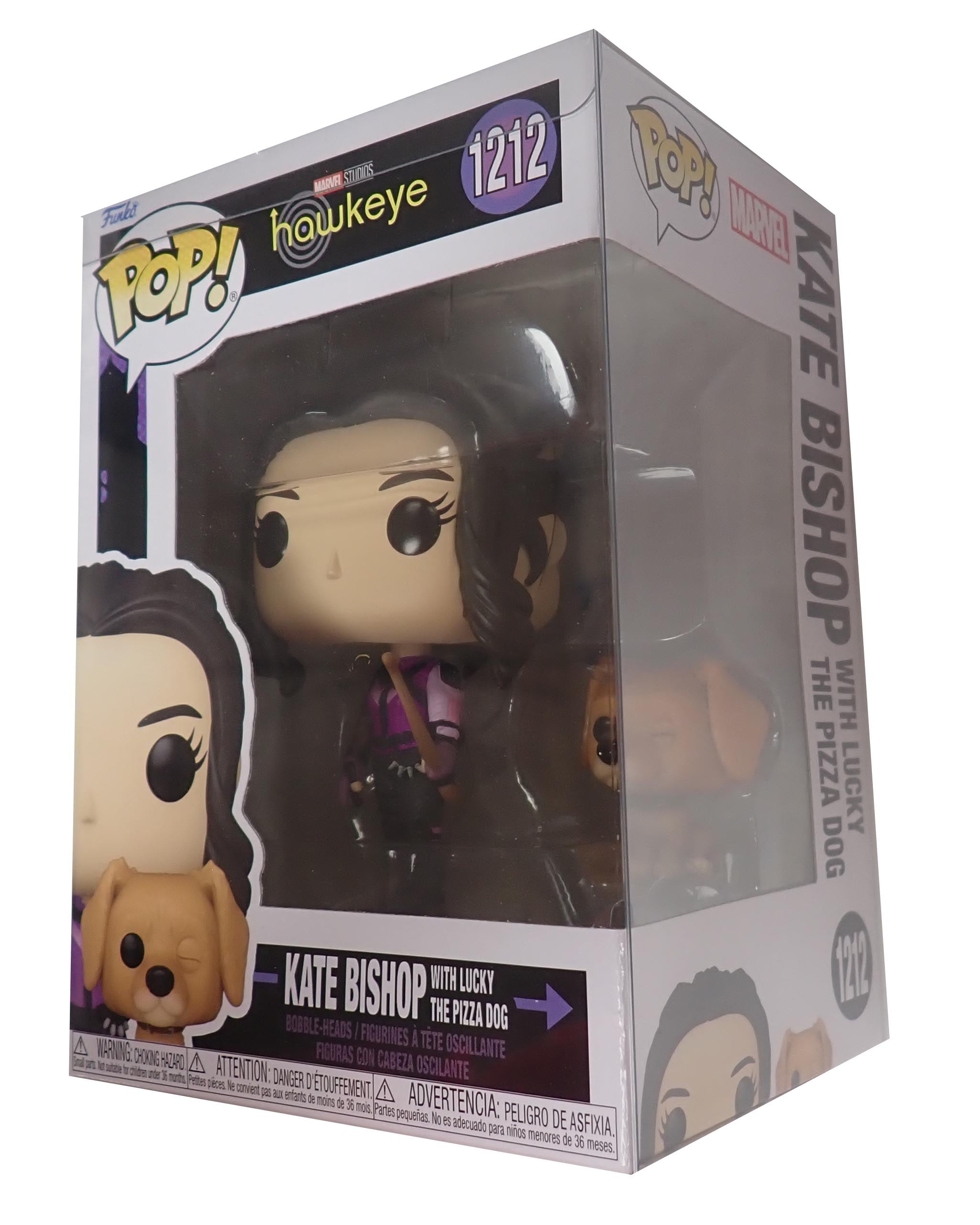 Kate Bishop with Lucky the Pizza Dog - POP! #1212