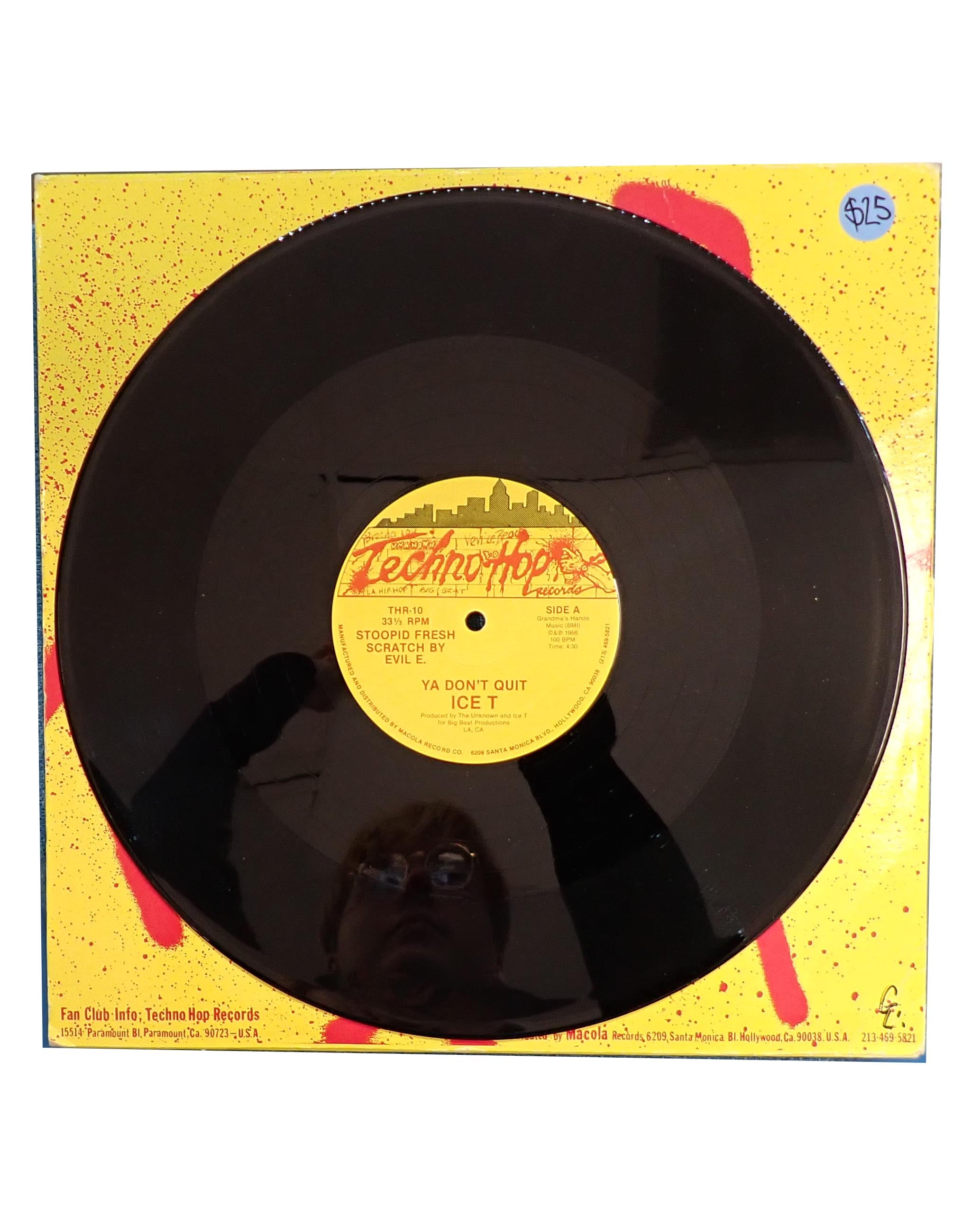 ]ICE T - Dog'N The Wax - Techno Hip Hop - Vinyl [Pre-Owned[