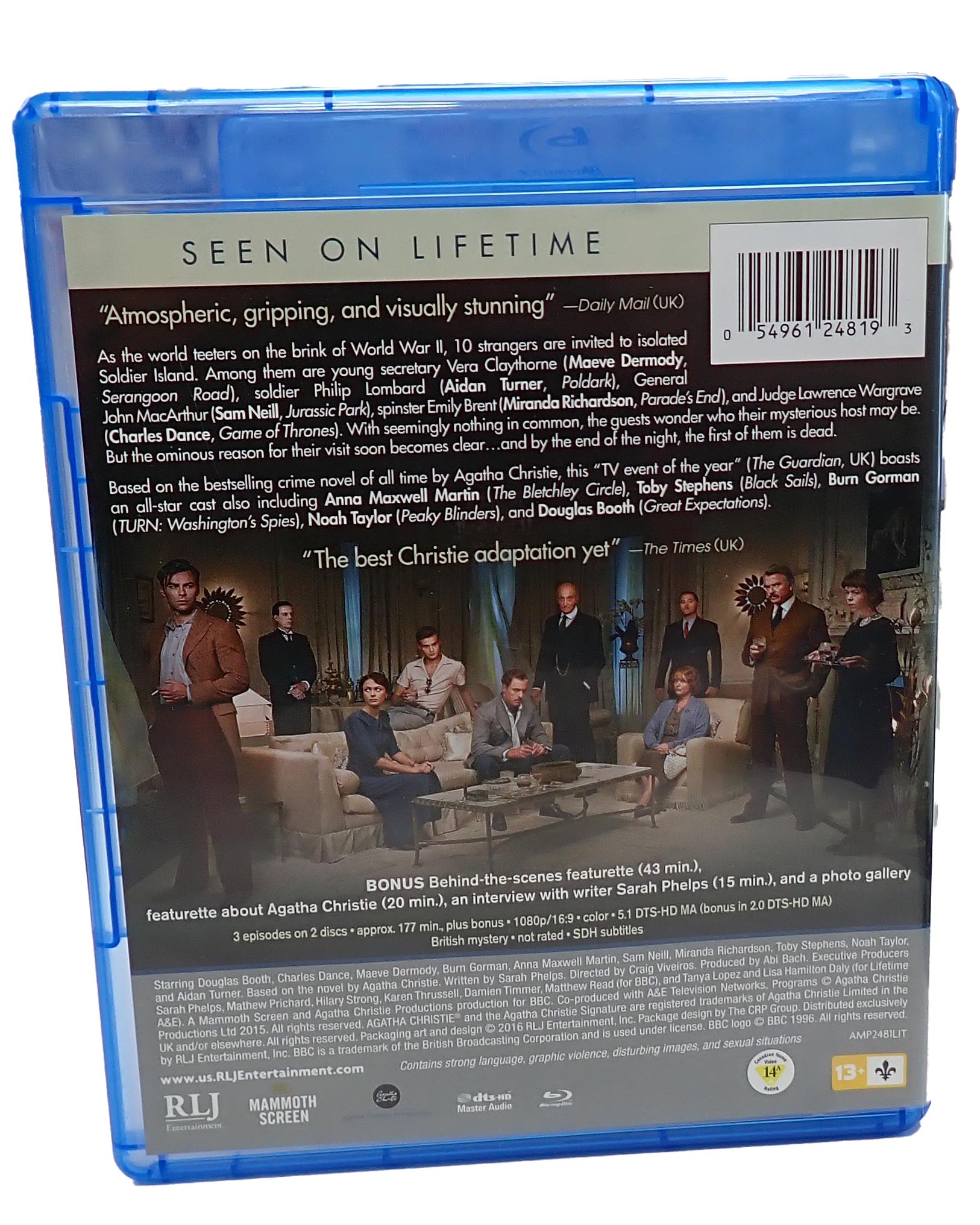 And Then There Were None [Episodes 1-3] - Blu-Ray
