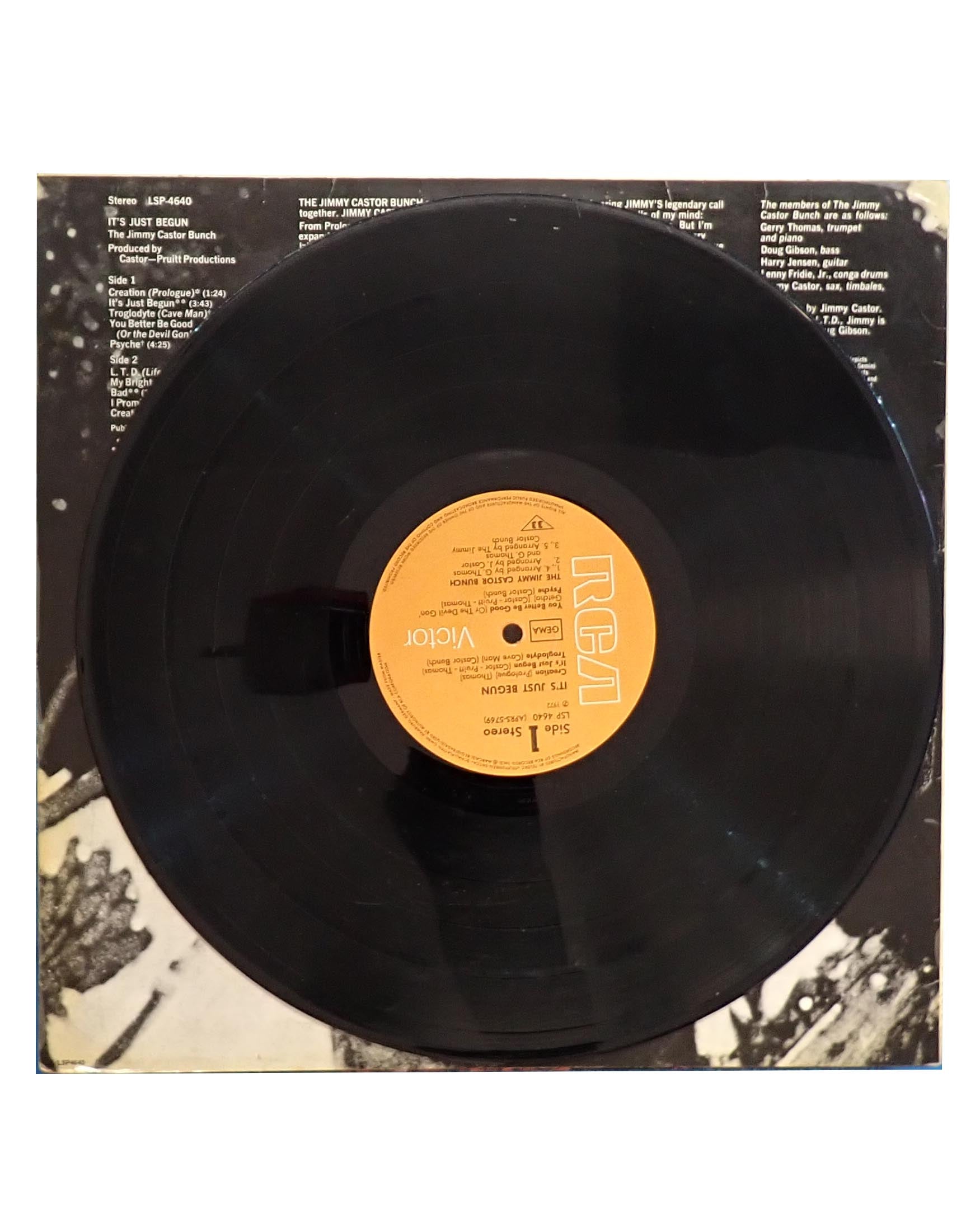 The Jimmy Castor Bunch - It's Just Begun -Vinyl [Pre-Owned]
