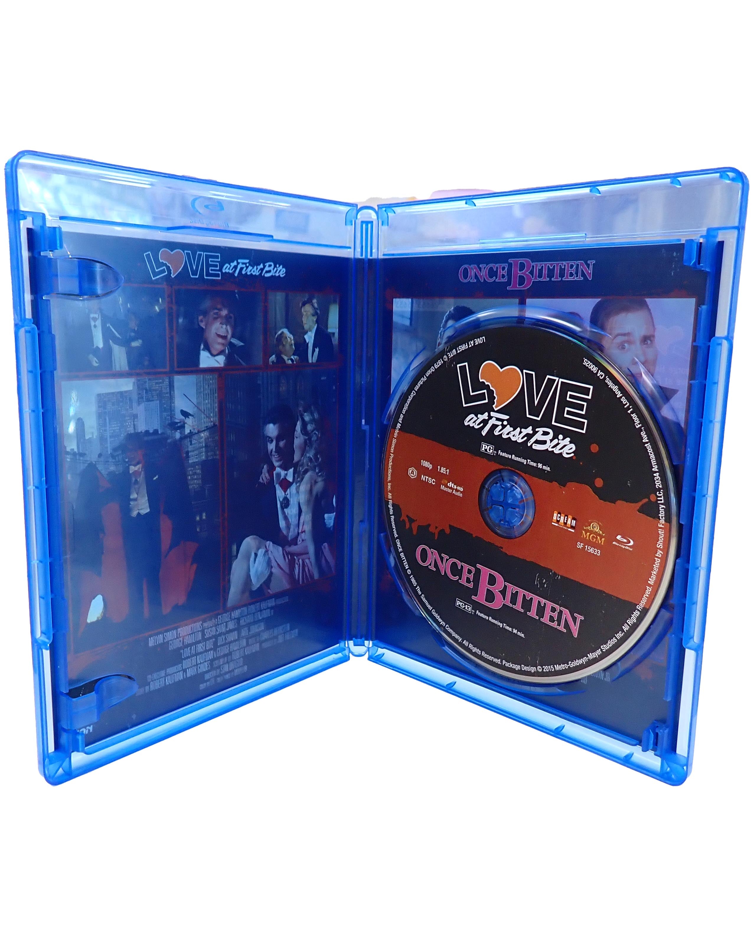 Love at First Bite / Once Bitten Double Feature - Blu-Ray