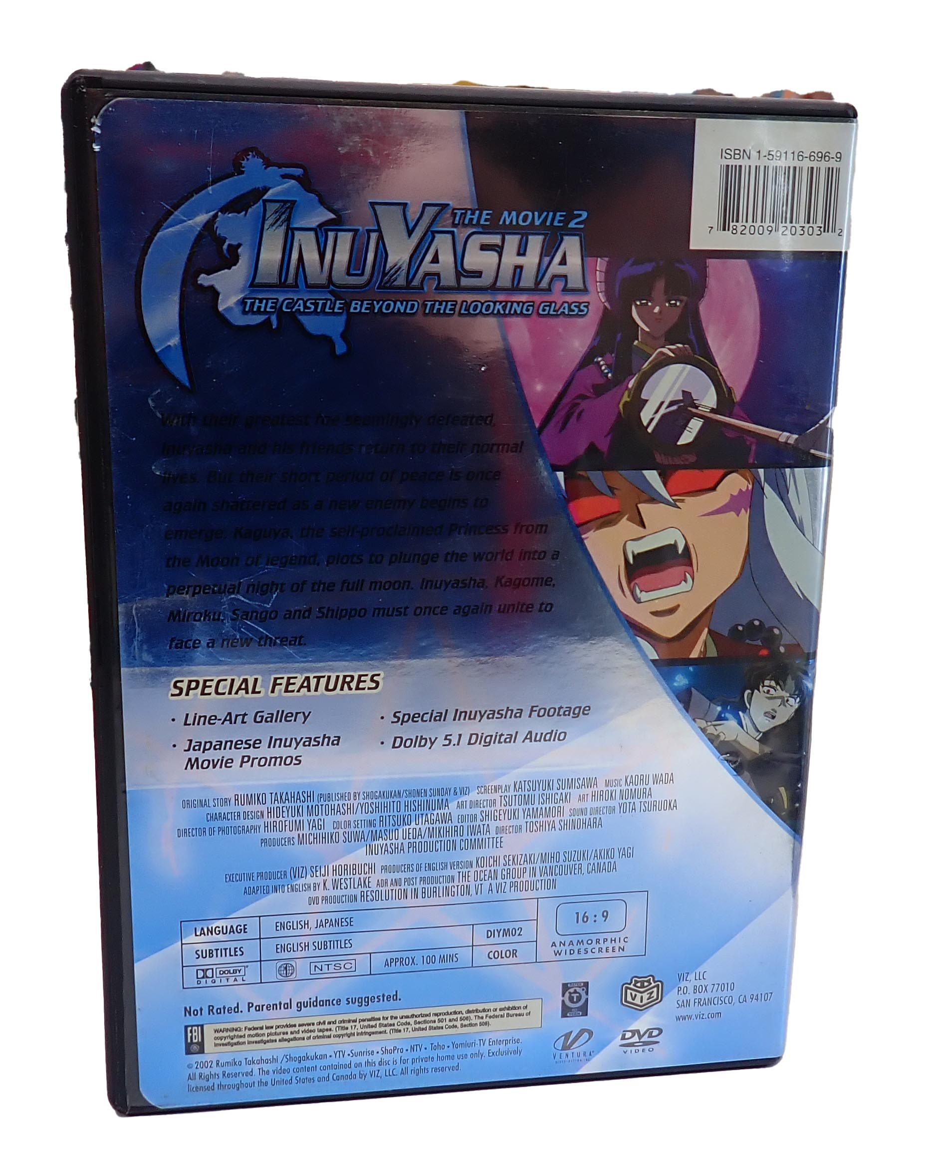 Inuyasha Movies Set 1-4 -  DVD