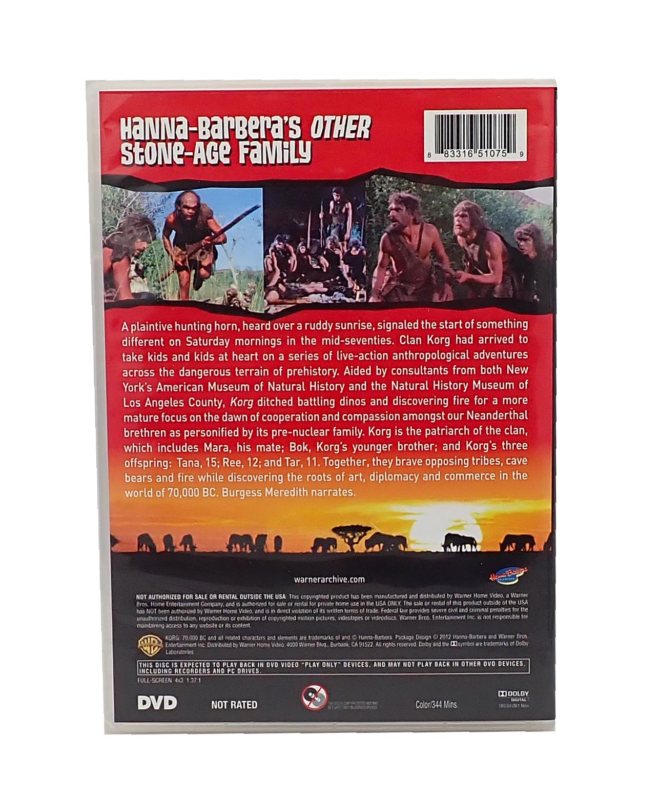 Korg 70,000 BC - DVD