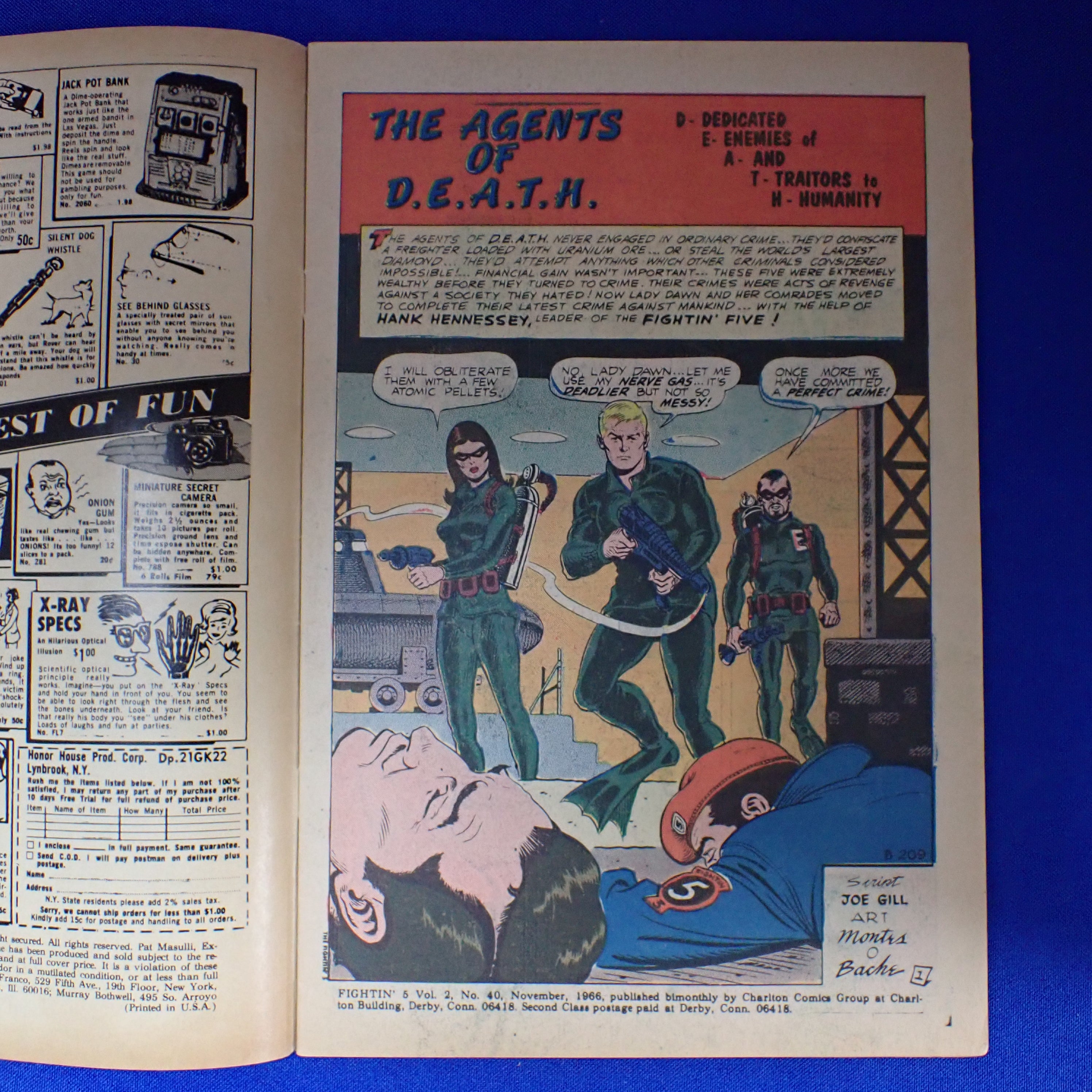 The Fightin' 5 #40 (1964) - FN - 1st Peacemaker
