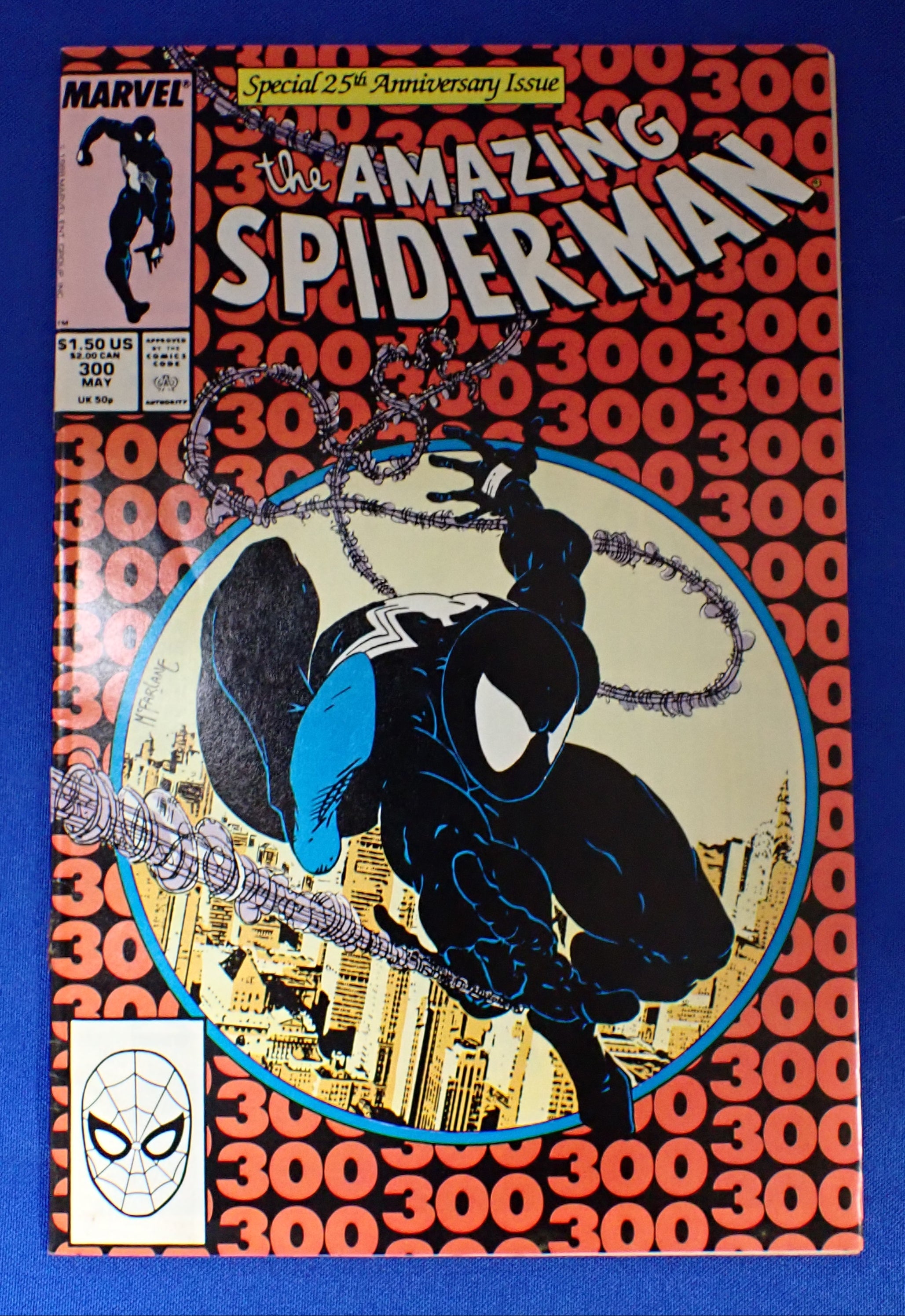 Amazing Spider-Man #300 (1988) - VF- (7.5) - 1st Venom