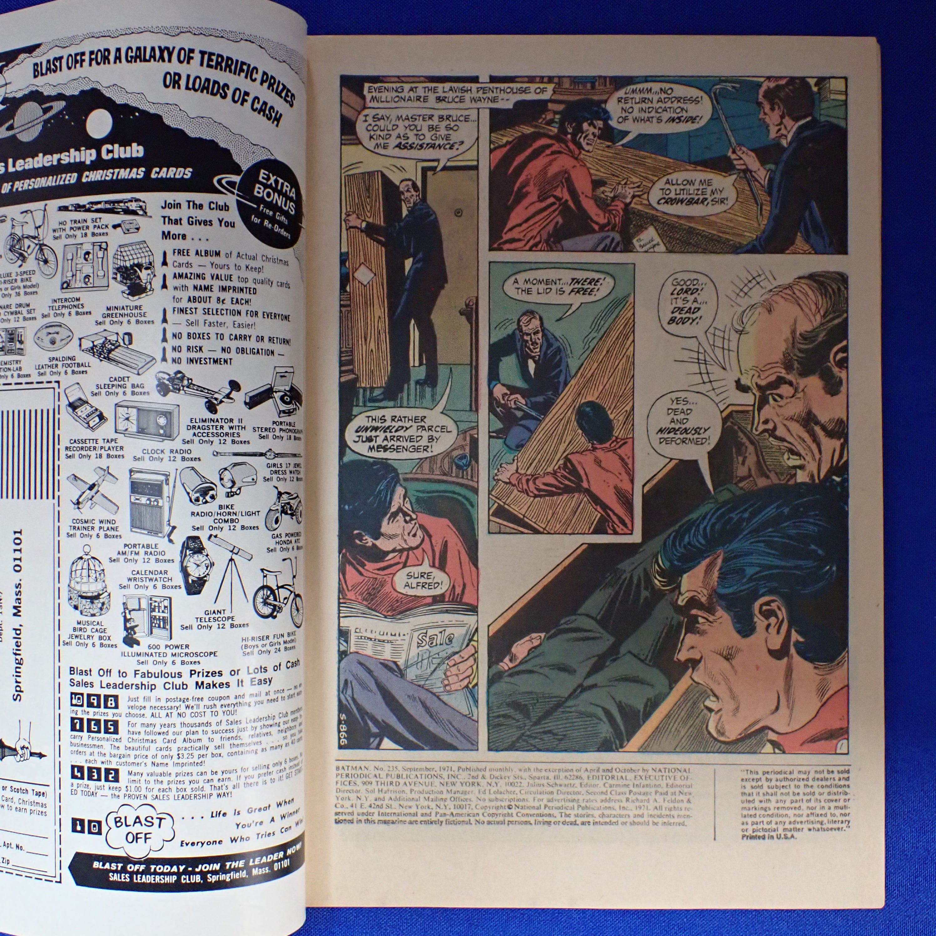 Batman #235 (1971) - FN+ (6.5) - 2nd Ra's al Ghul