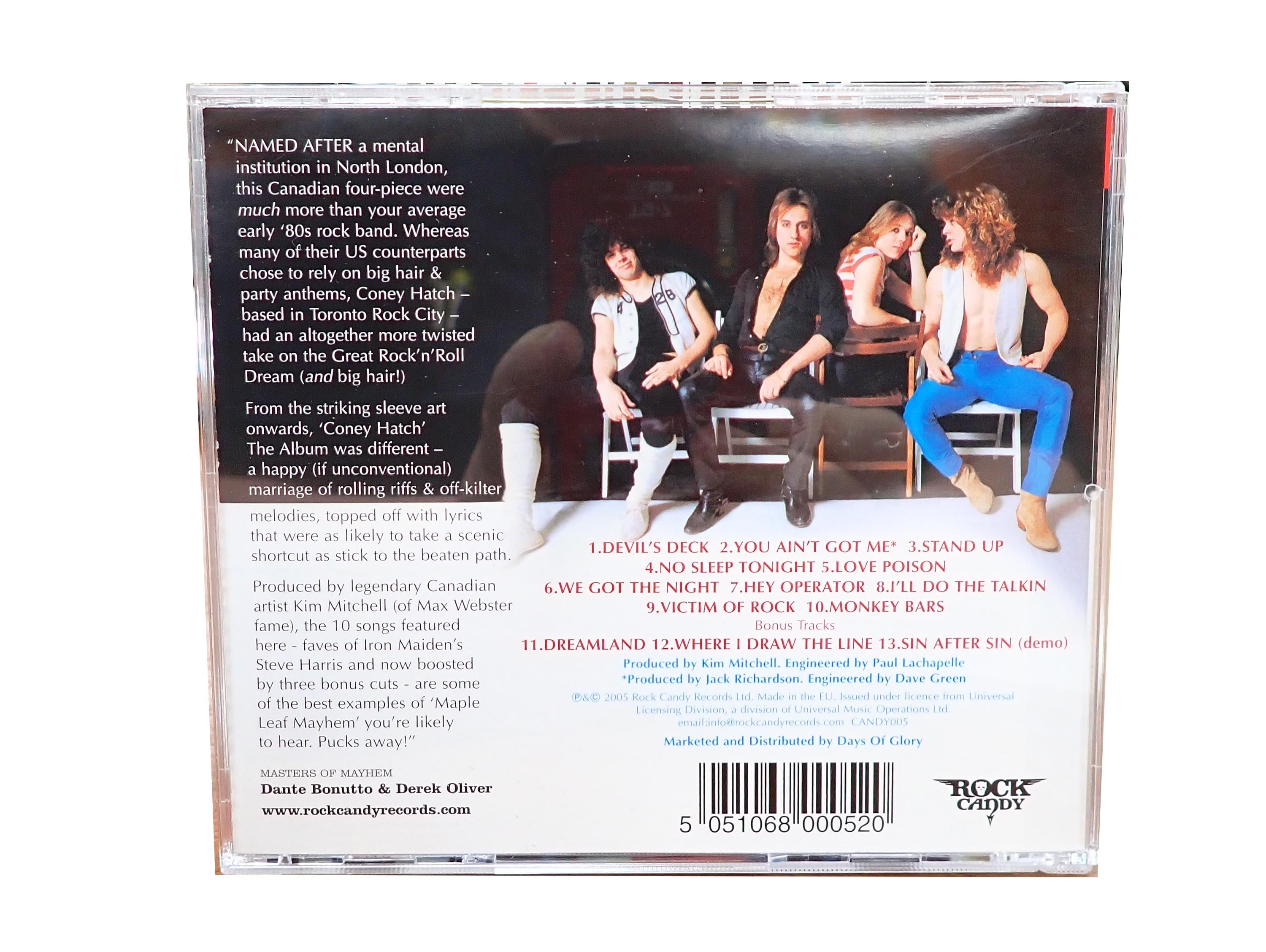 Coney Hatch - Self Titled - CD