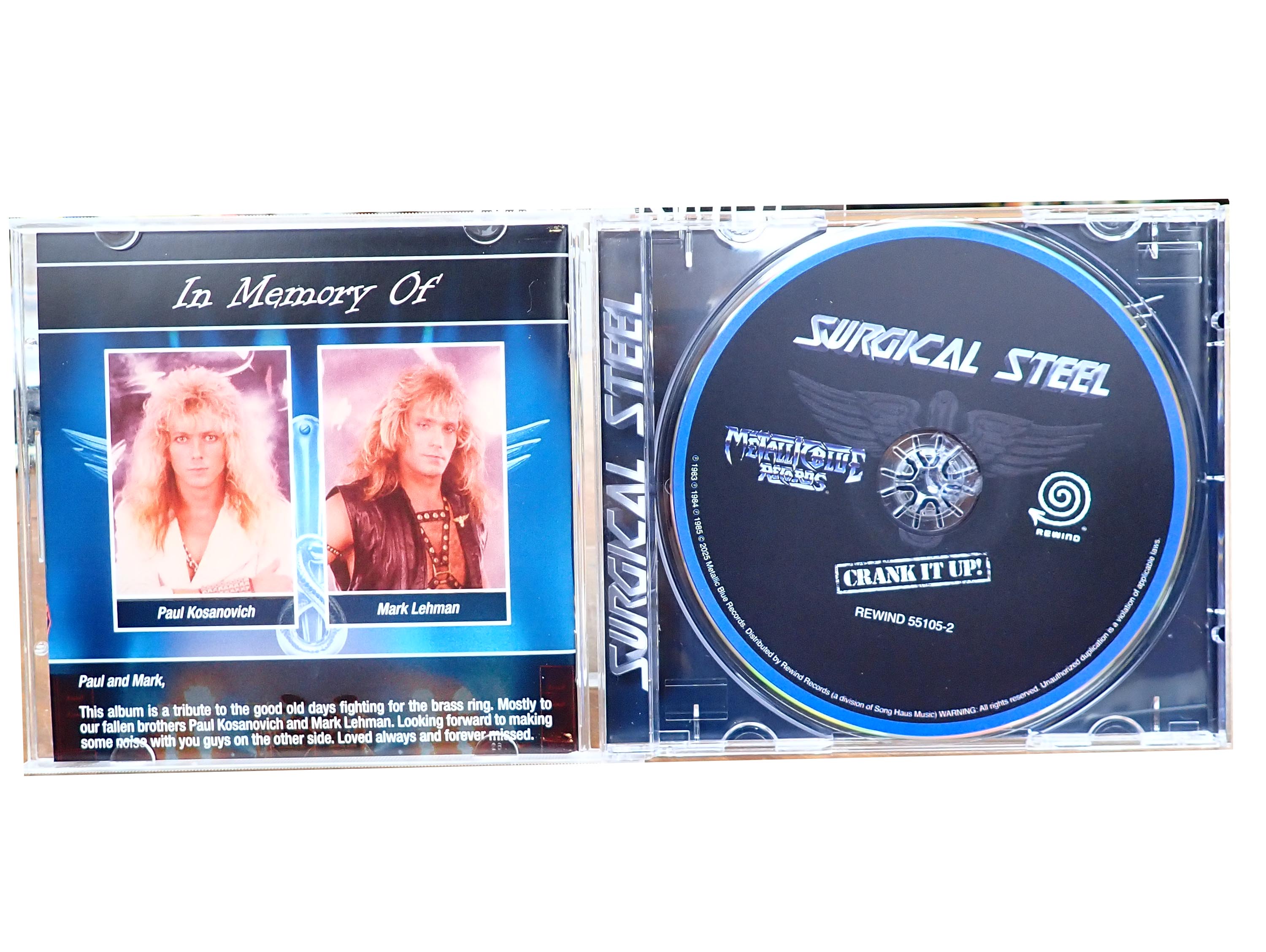 Surgical Steel - Crank It Up! - CD
