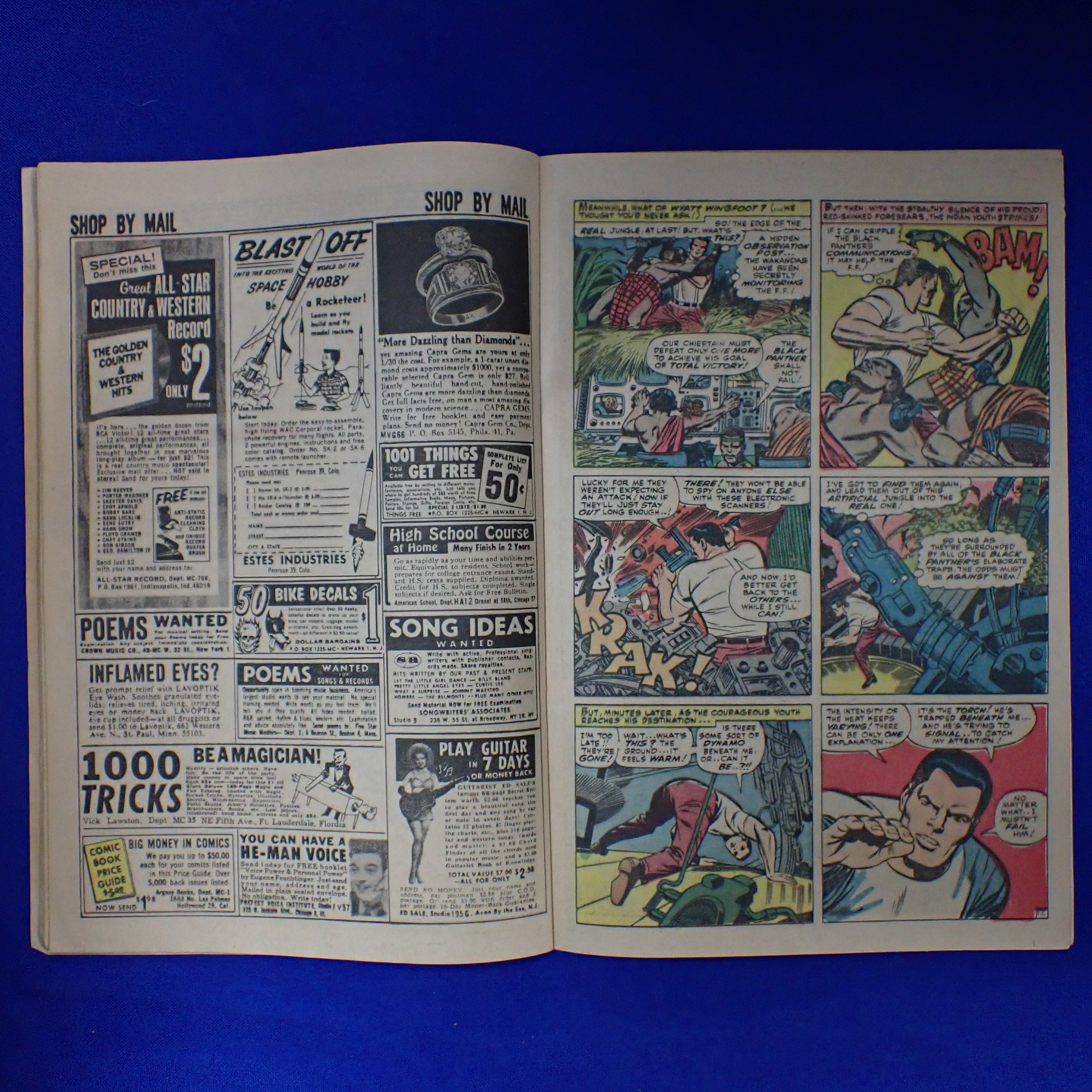 Fantastic Four #52 (1966) - VG/FN (5.0) - 1st Black Panther