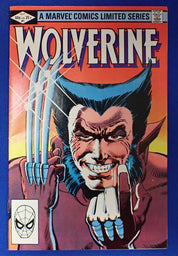 Wolverine 1 (1982) - FN/VF (7.0) - 1st Solo Wolverine Series