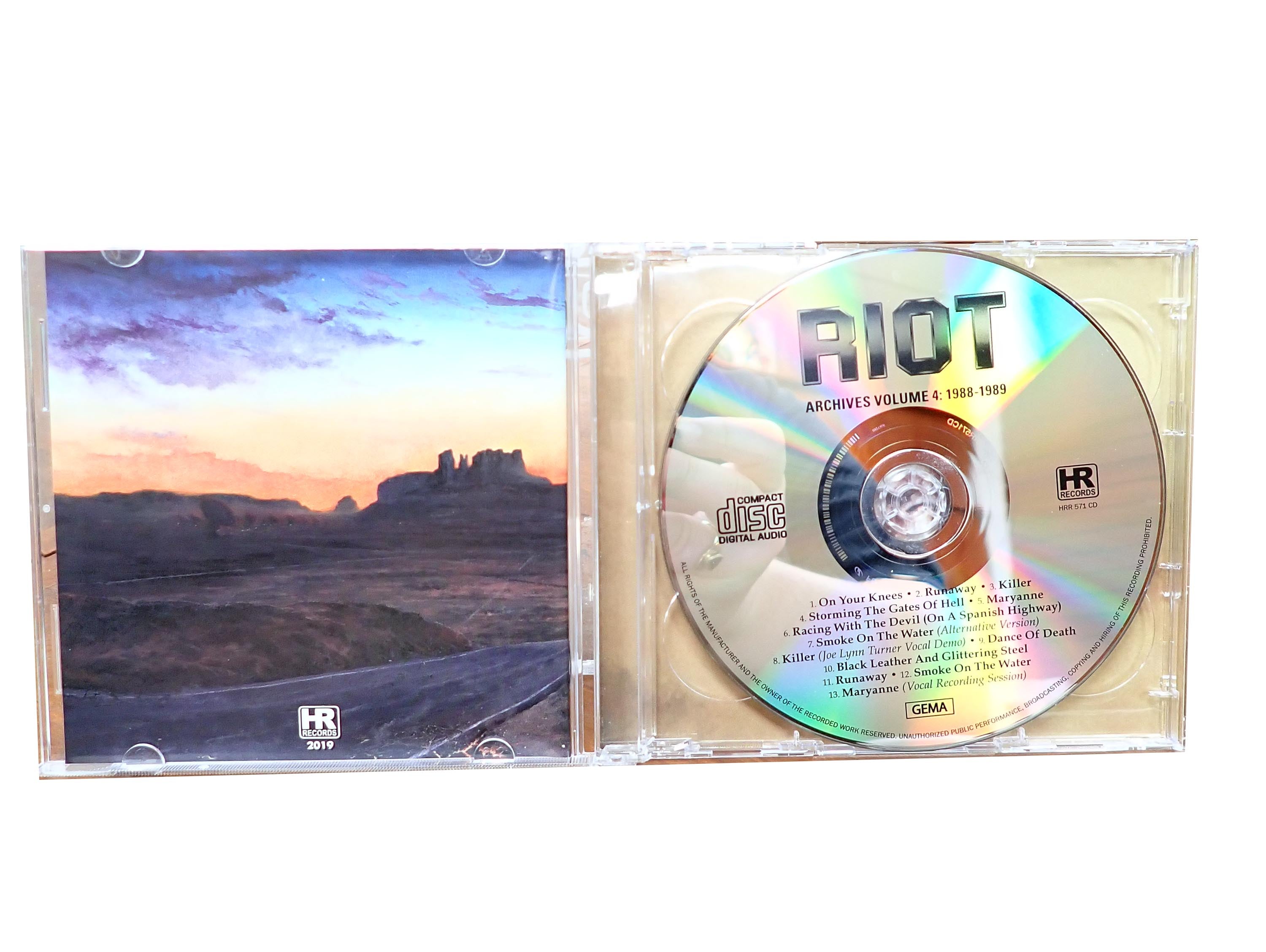 Riot - Archives Volume Four: 1988-1989 - CD