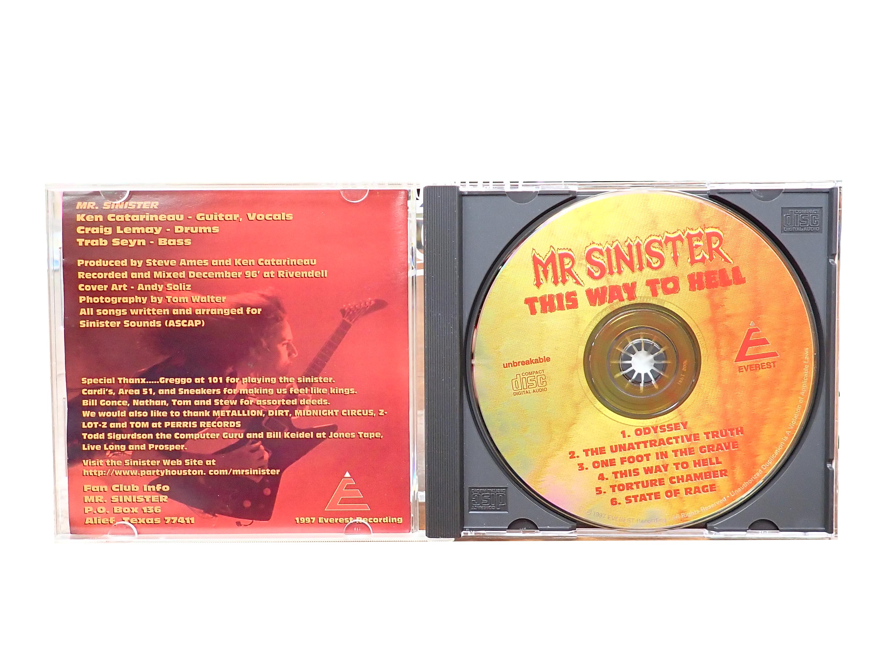 Mr. Sinister - This Way to Hell - CD