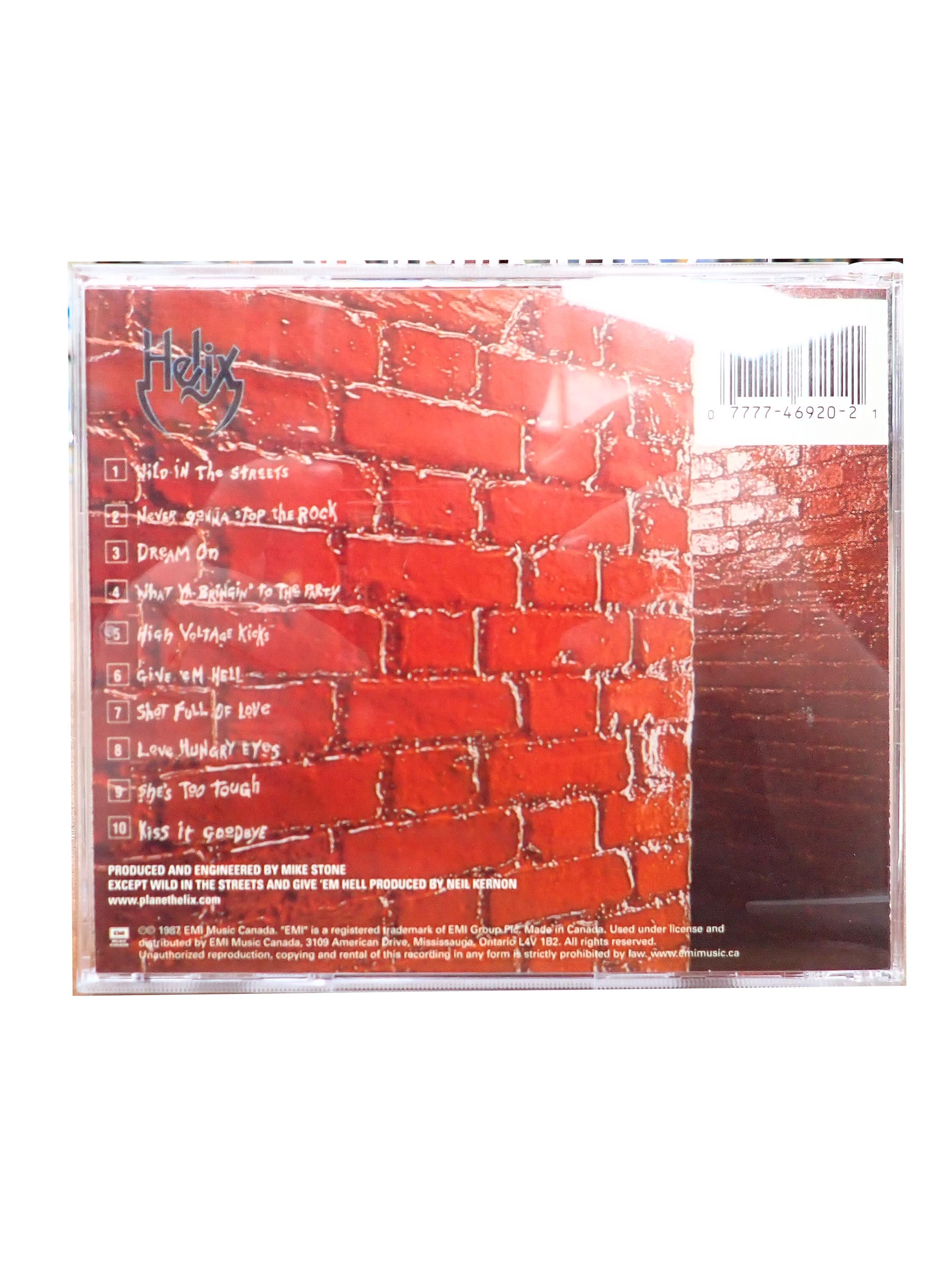 Helix - Wild in the Streets - CD