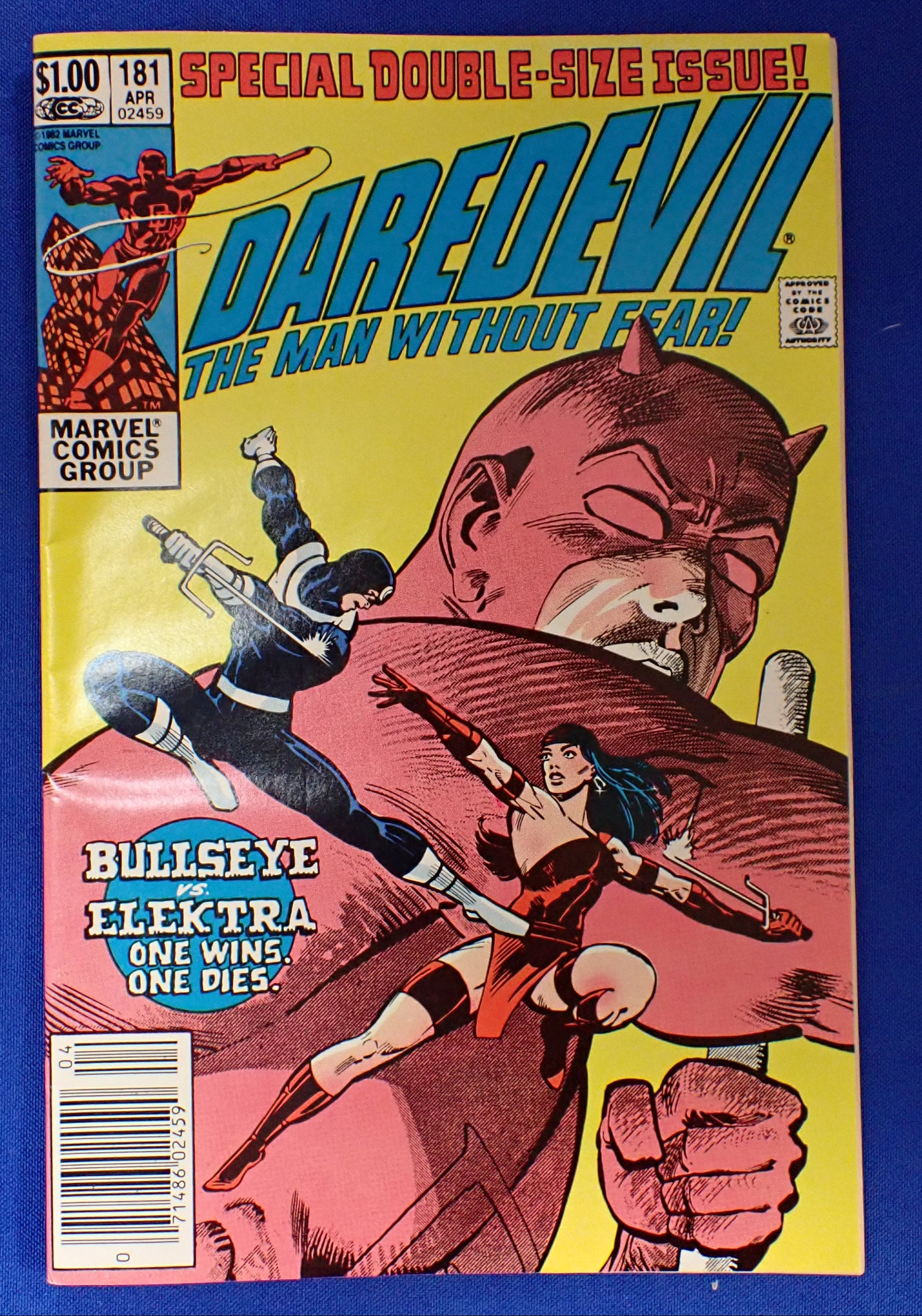 Daredevil #181 - VF- (7.5) - Death of Elektra