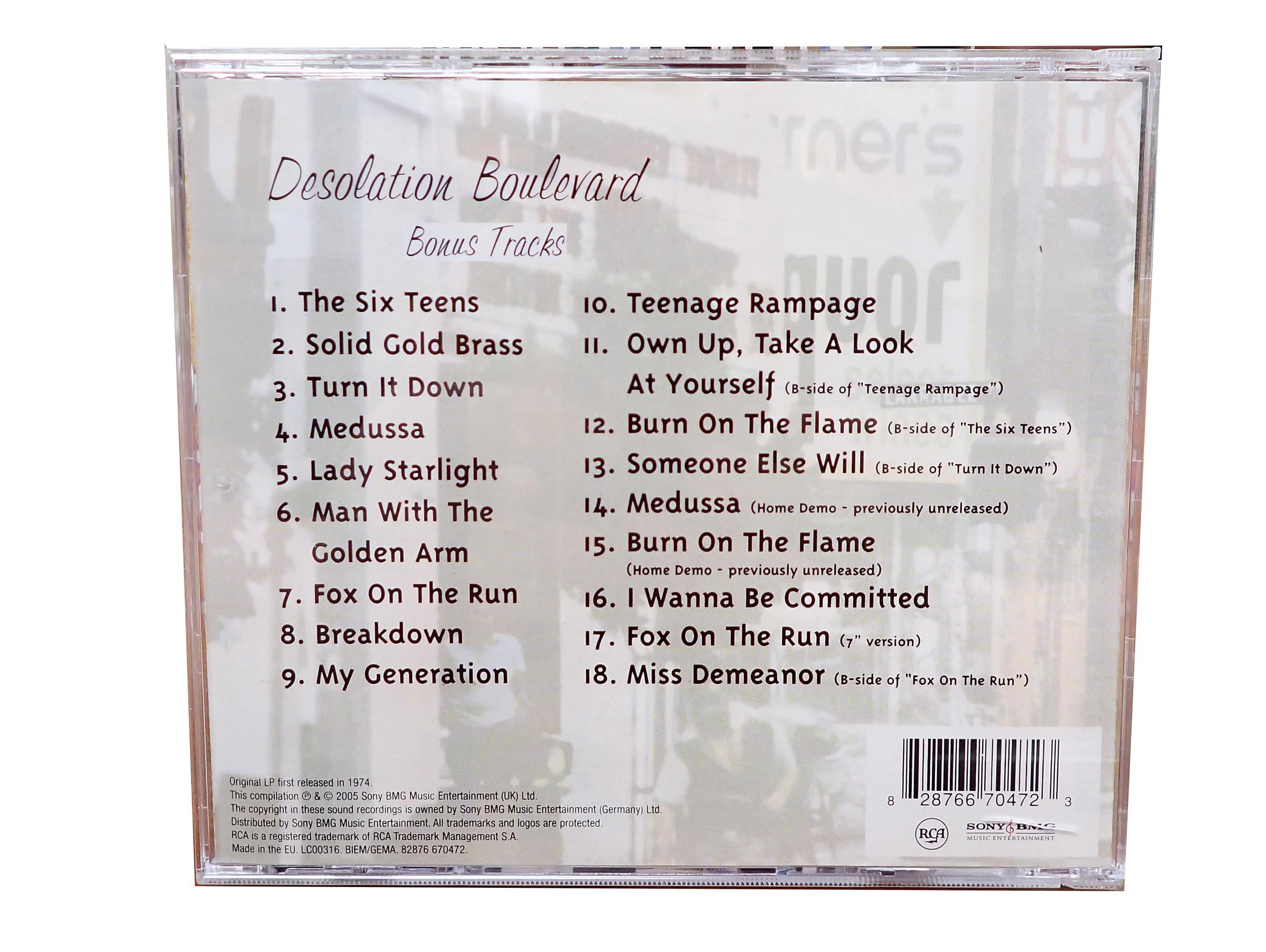 The Sweet - Desolation Boulevard - CD