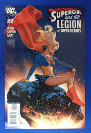 Supergirl and the Legion of Super Heroes #23 (2006) 1:10 Adam Hughes Variant RARE