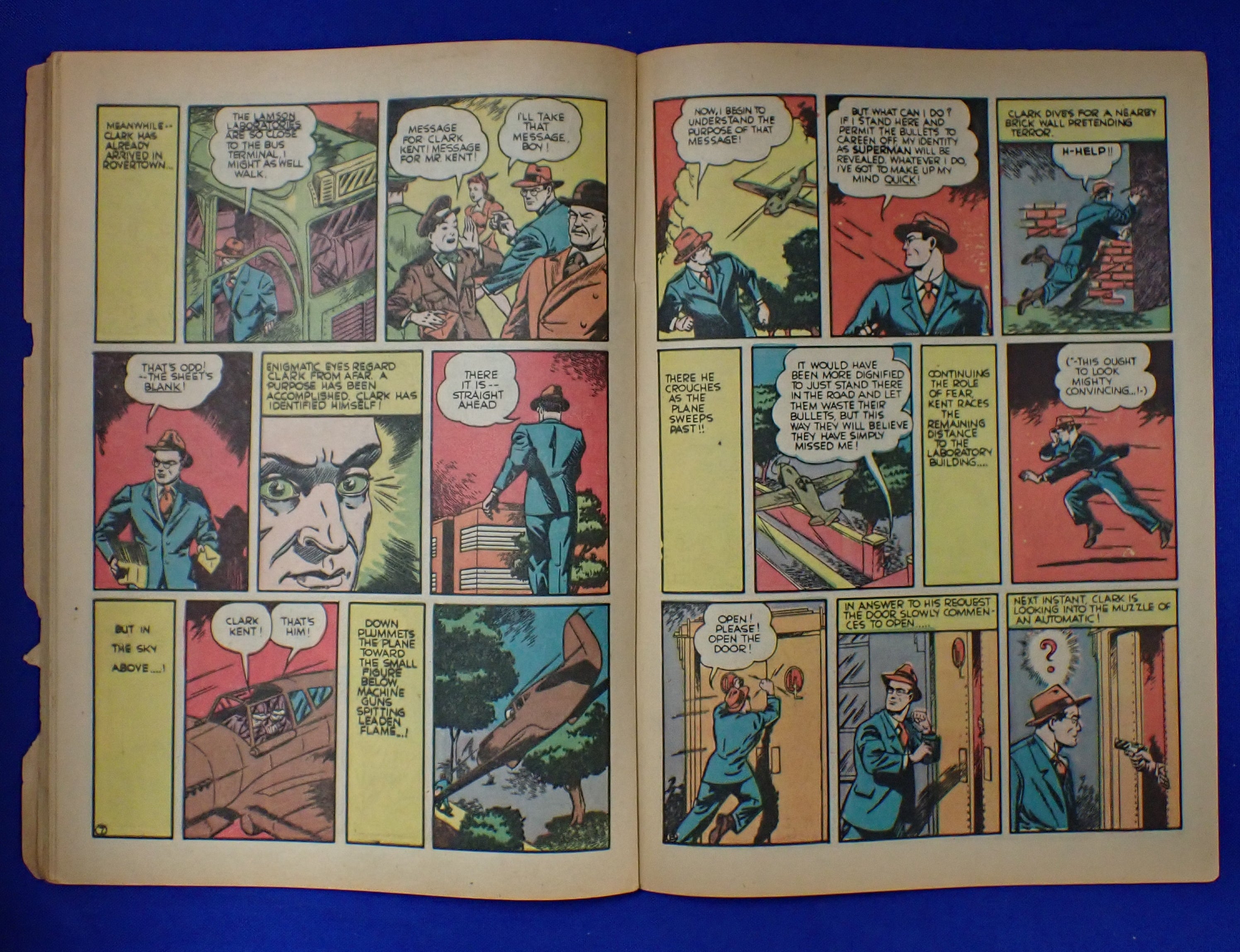 Superman #9 (1941) - GD (2.0) - cover detached