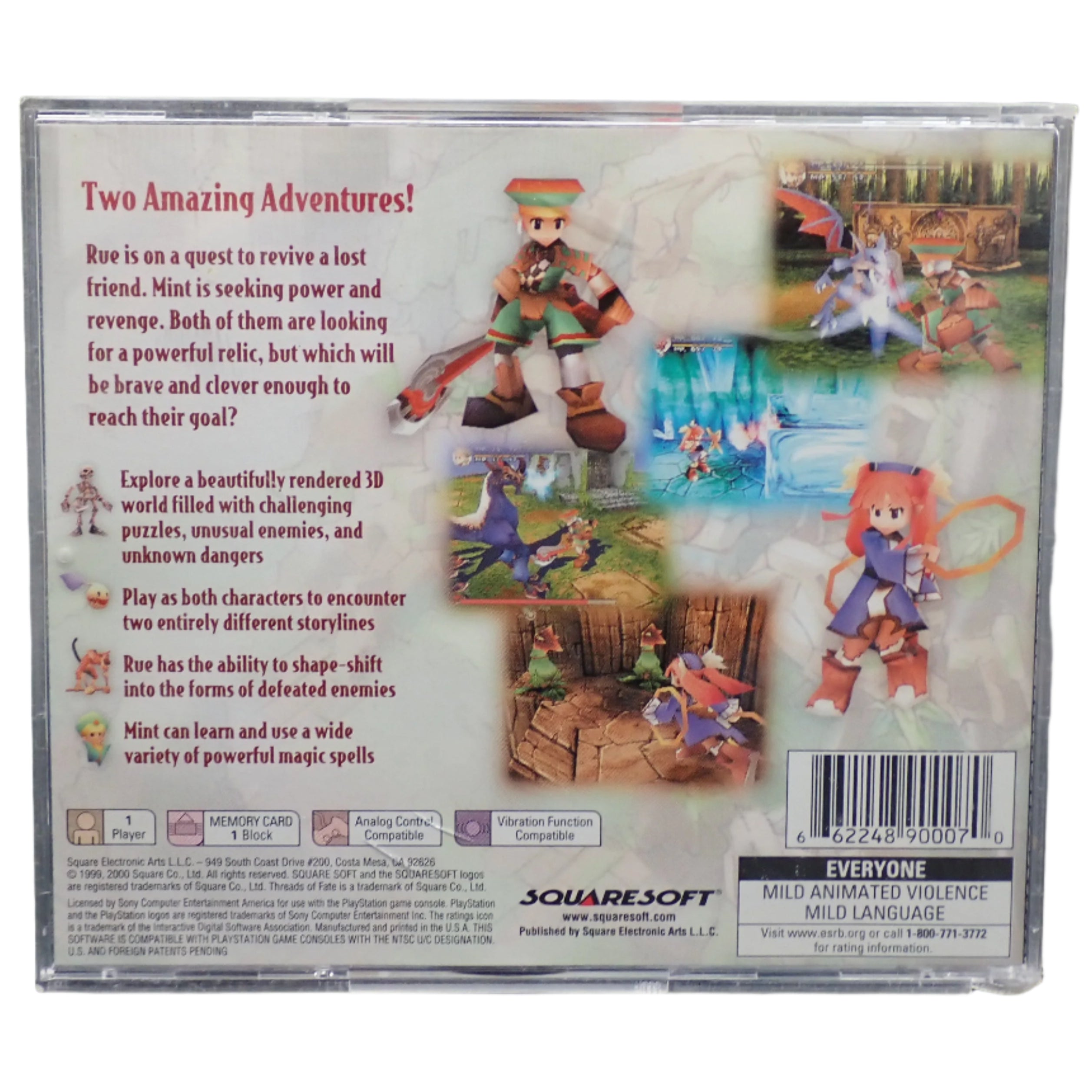Threads of Fate - PS1