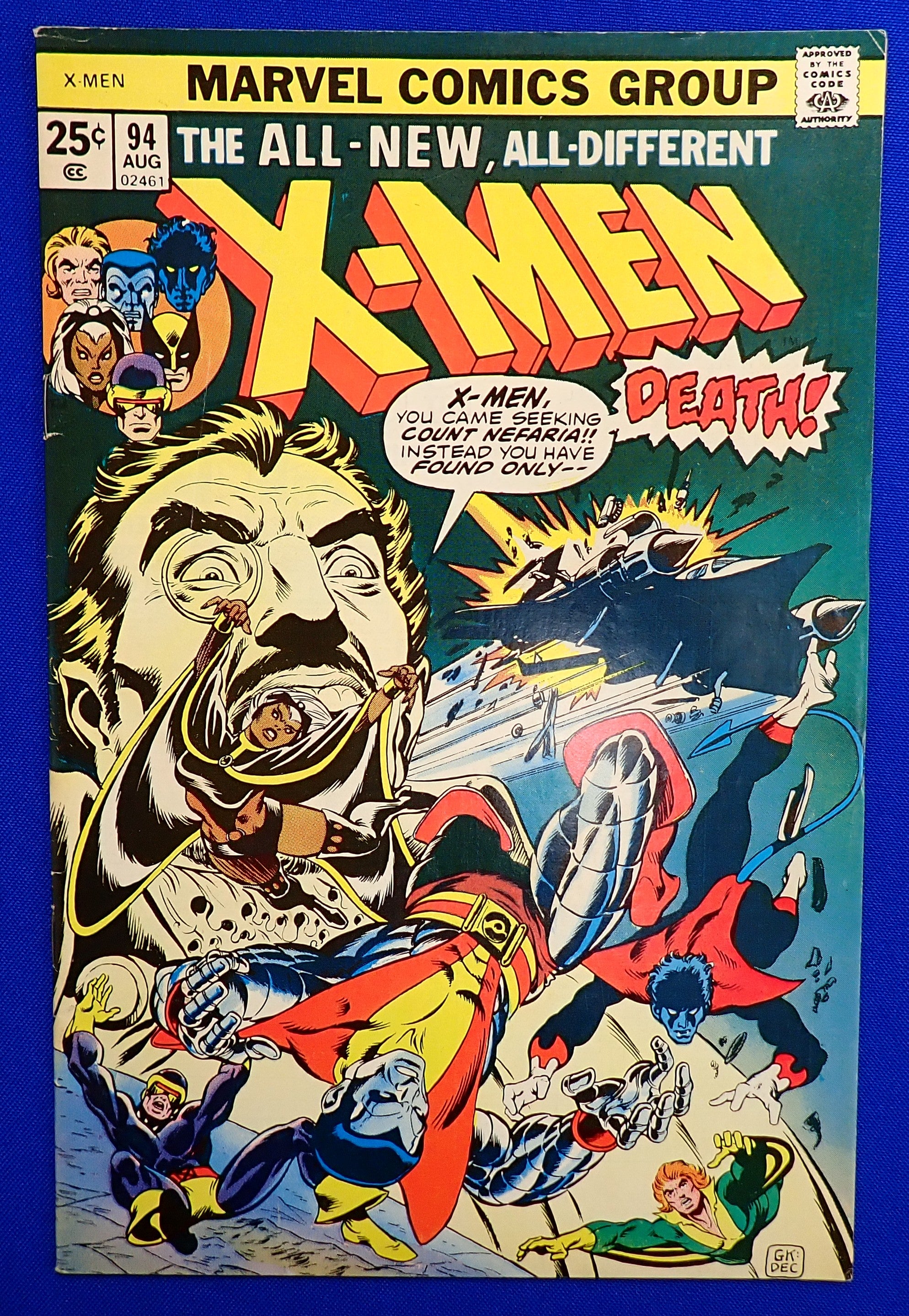 X-Men #94 (1975) - FN+ (6.5) - 2nd New Team X-Men