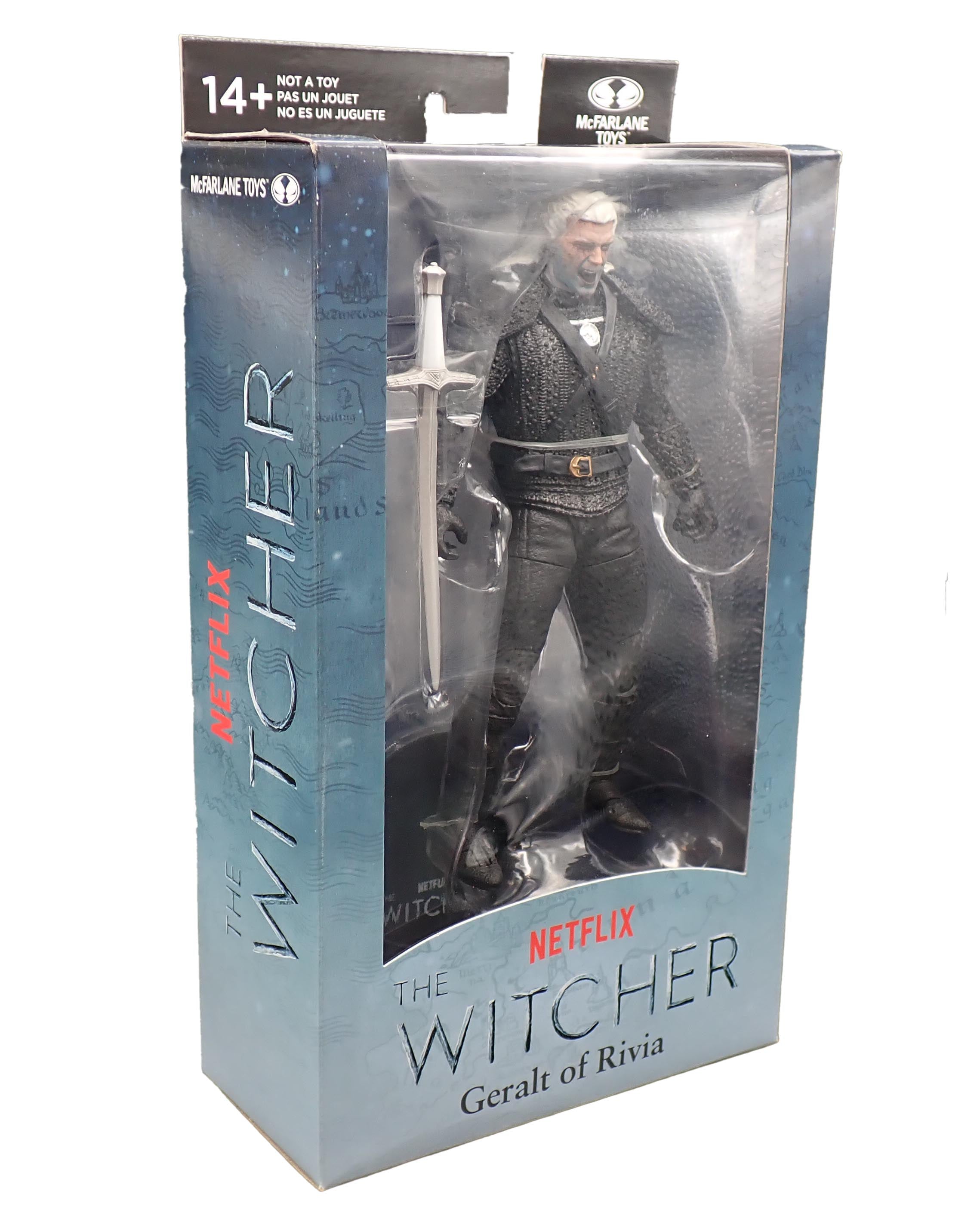 The Witcher: Geralt (Kikimora Battle) - McFarlane Toys [Pre-Owned]
