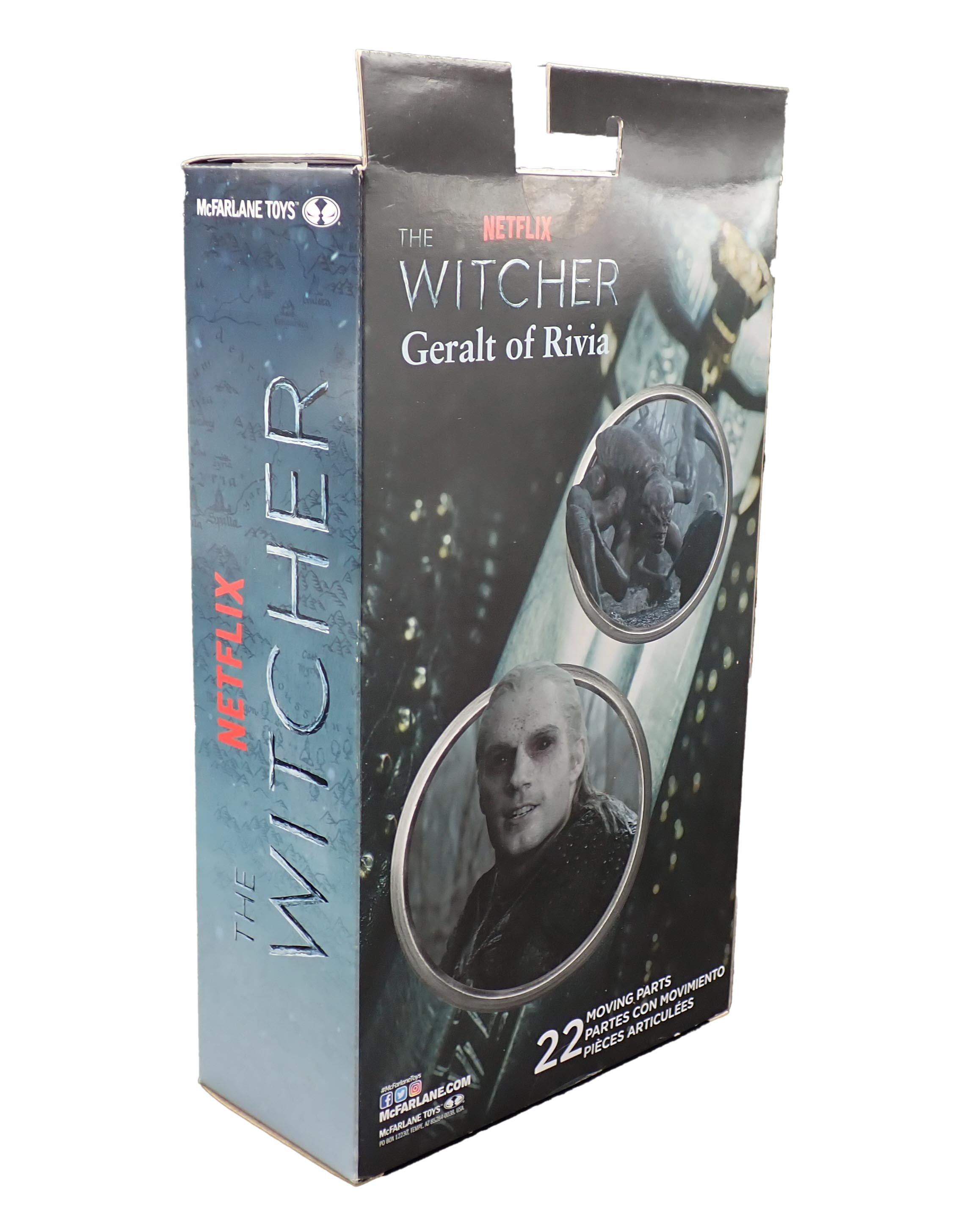 The Witcher: Geralt (Kikimora Battle) - McFarlane Toys [Pre-Owned]