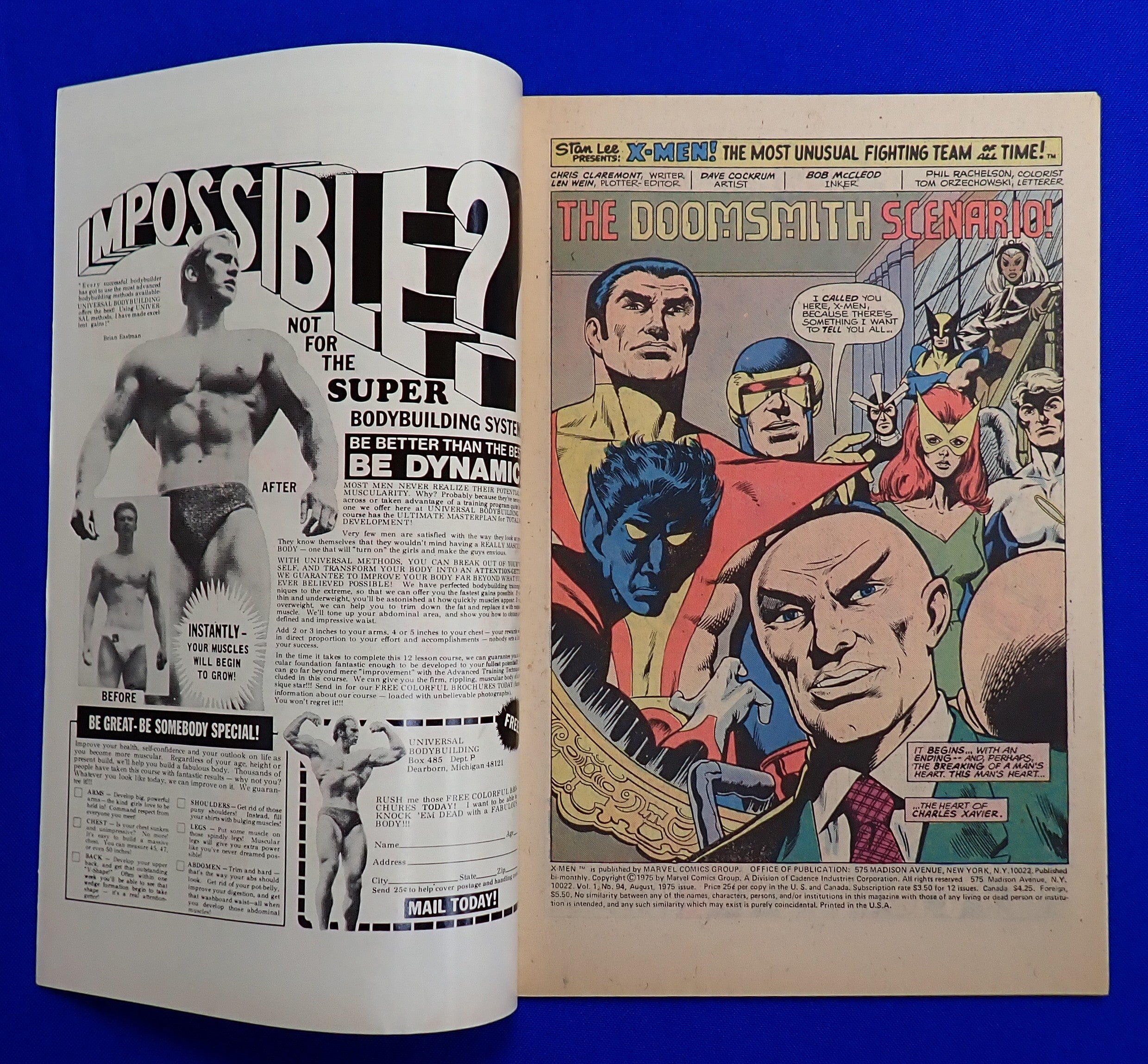 X-Men #94 (1975) - FN+ (6.5) - 2nd New Team X-Men