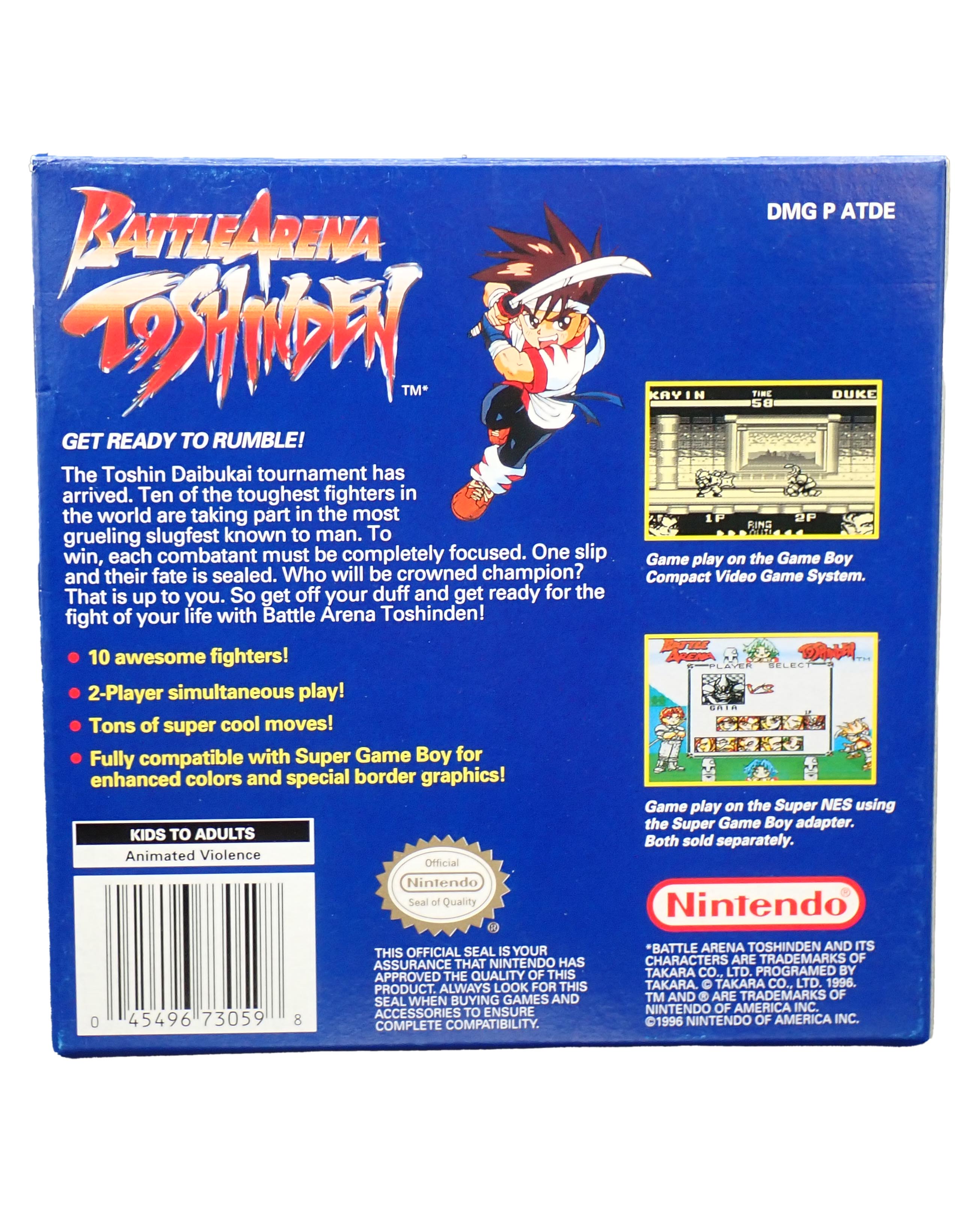 Battle Arena Toshinden - Game Boy