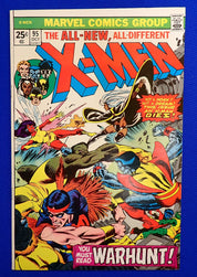 X-Men #95 (1975) - VF/VF+ (8.0-8.5) - Death of Thunderbird, John Proudstar