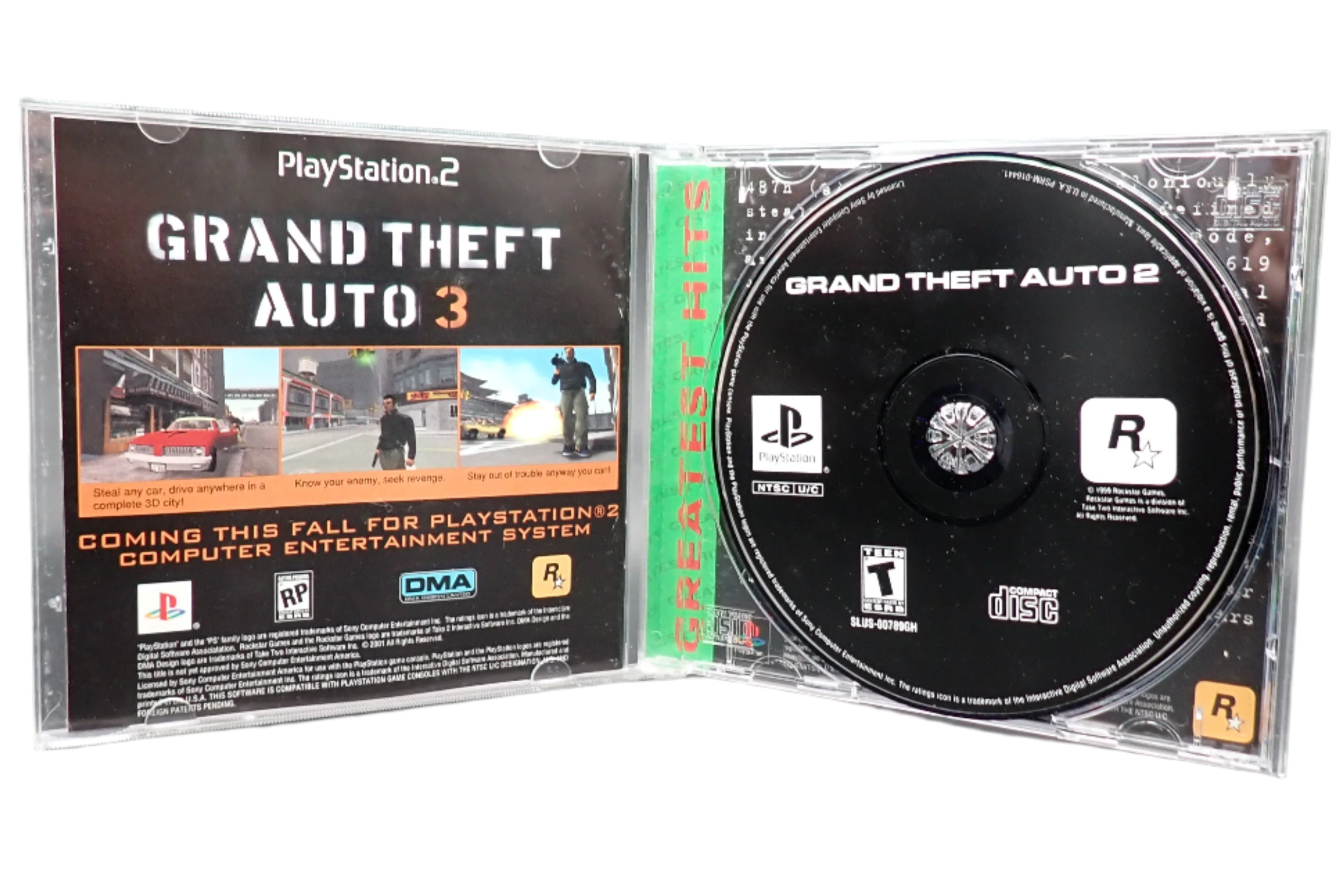 Grand Theft Auto 2 (Greatest Hits) - PS1