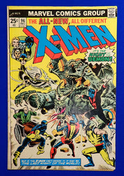 X-Men #96 (1975) - GD+ (2.5) - Debut of Wolverine's Berserker Rage