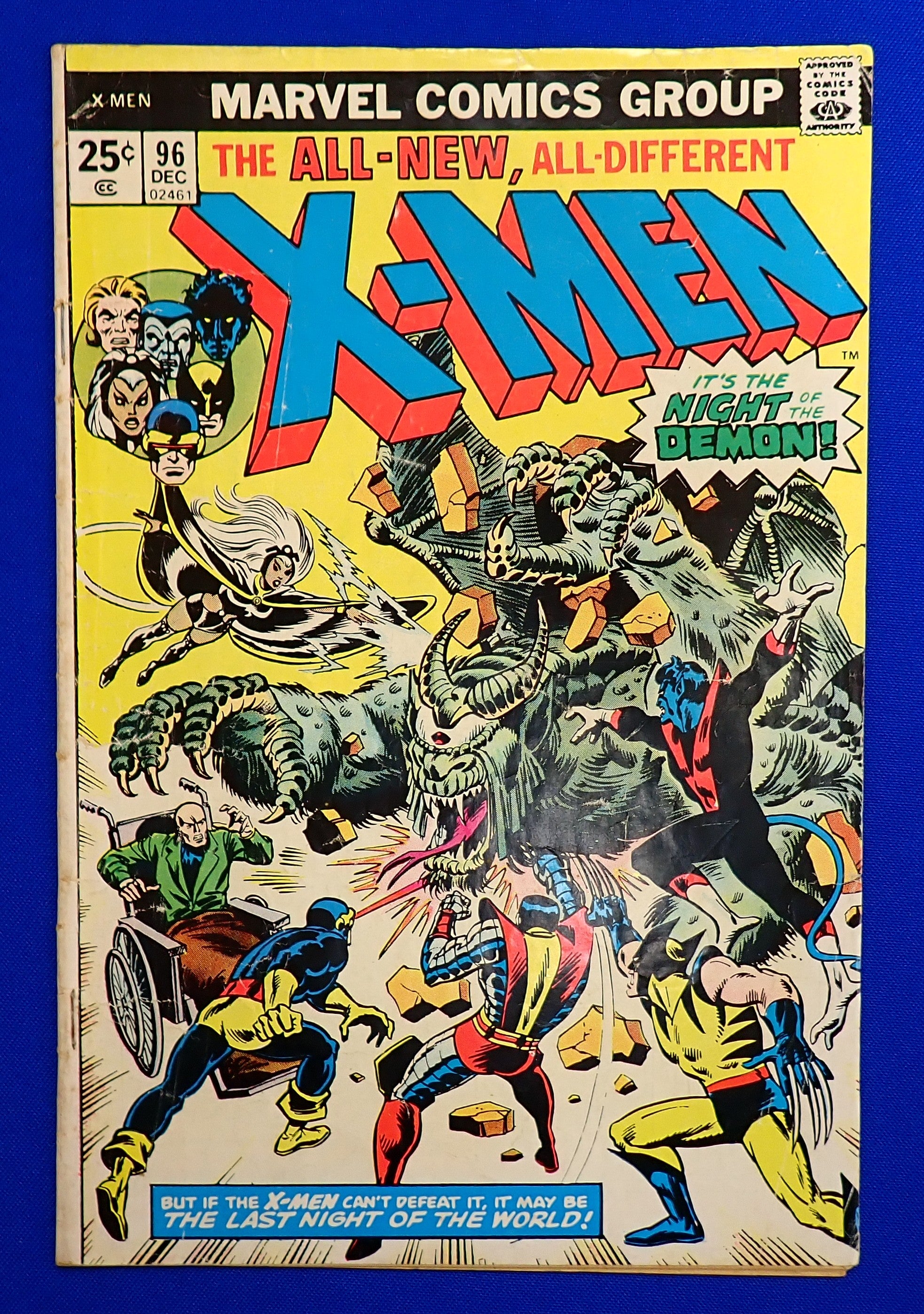 X-Men #96 (1975) - GD+ (2.5) - Debut of Wolverine's Berserker Rage