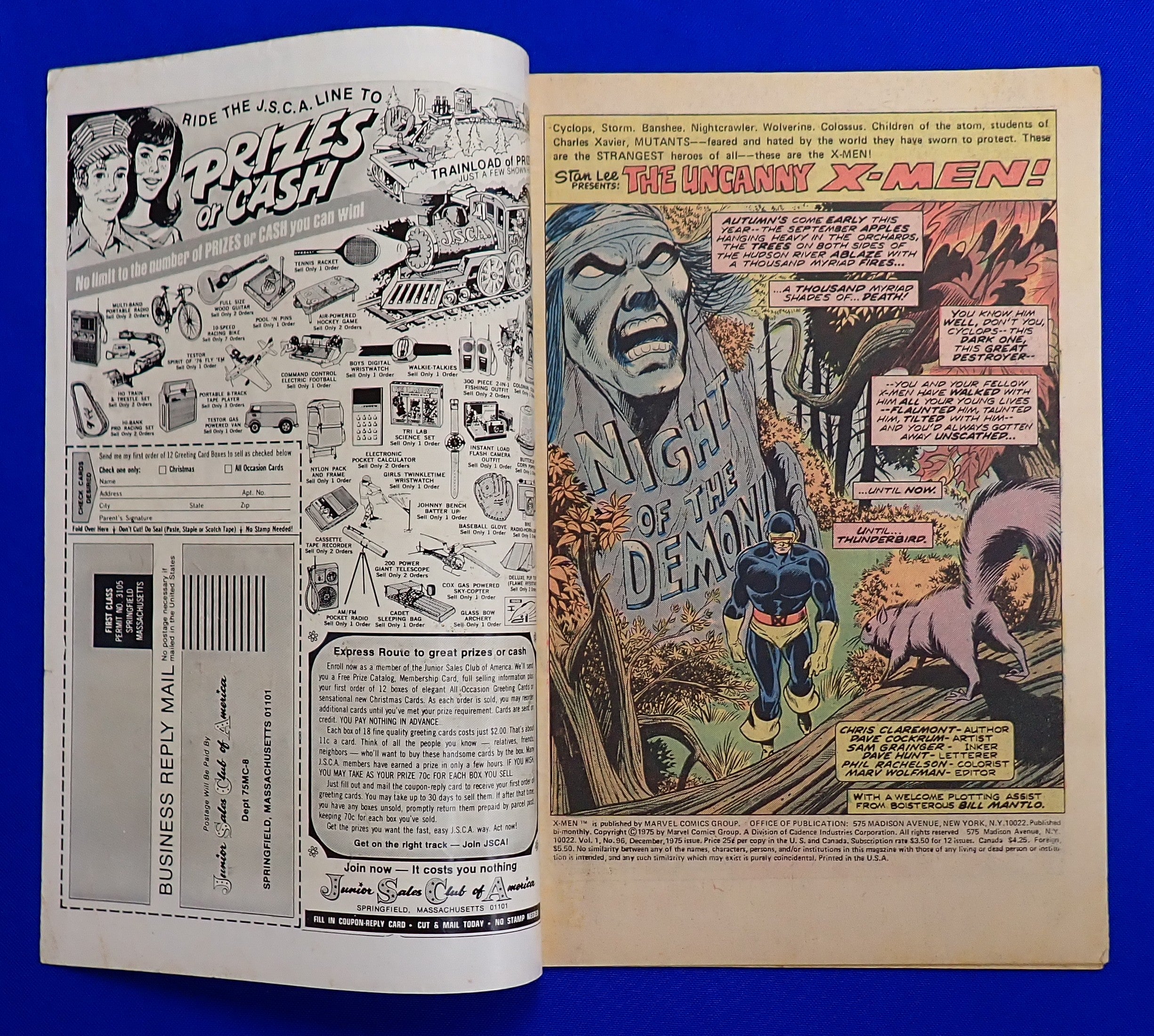 X-Men #96 (1975) - GD+ (2.5) - Debut of Wolverine's Berserker Rage