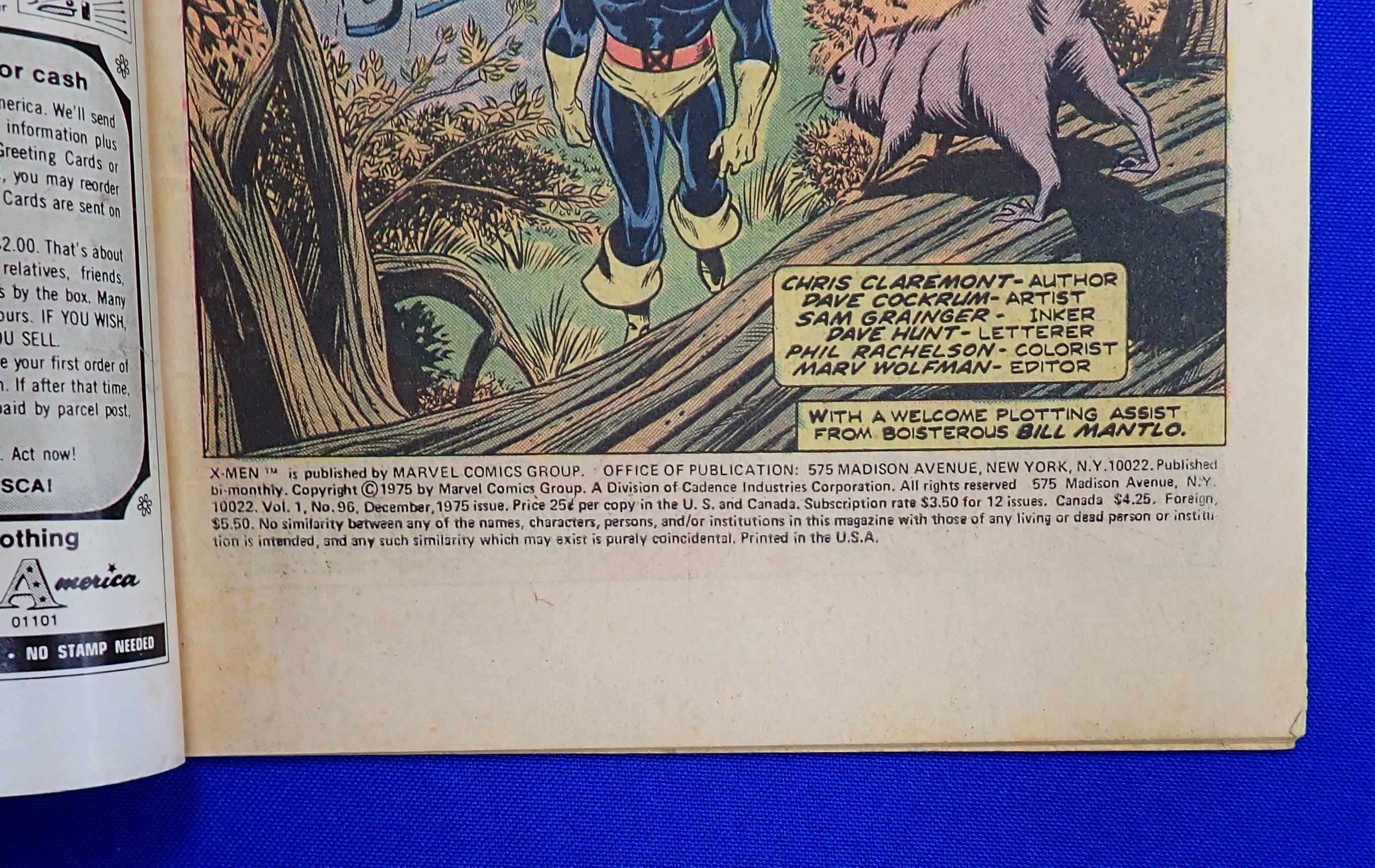 X-Men #96 (1975) - GD+ (2.5) - Debut of Wolverine's Berserker Rage