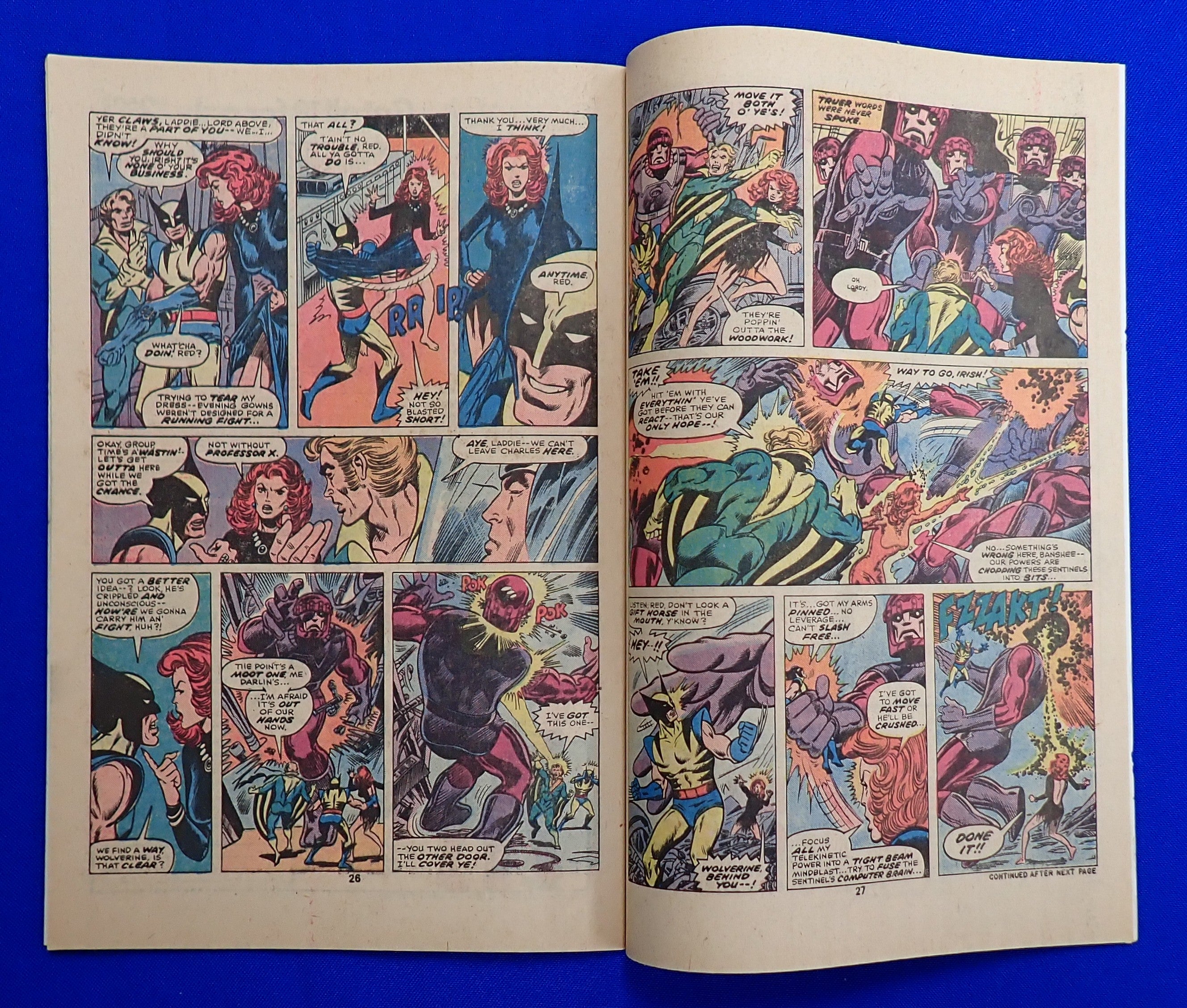 X-Men #98 (1976) - FN/VF (7.0) - Wolverine Unmasks, Creator Cameos